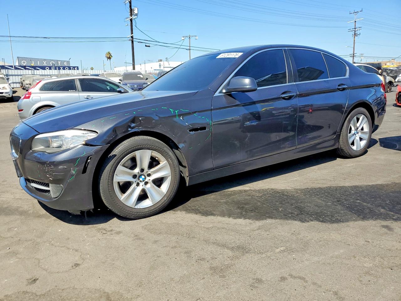 2011 Bmw 528 I Gray vin: WBAFR1C5XBC744491