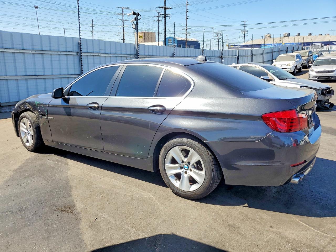 2011 Bmw 528 I Gray vin: WBAFR1C5XBC744491