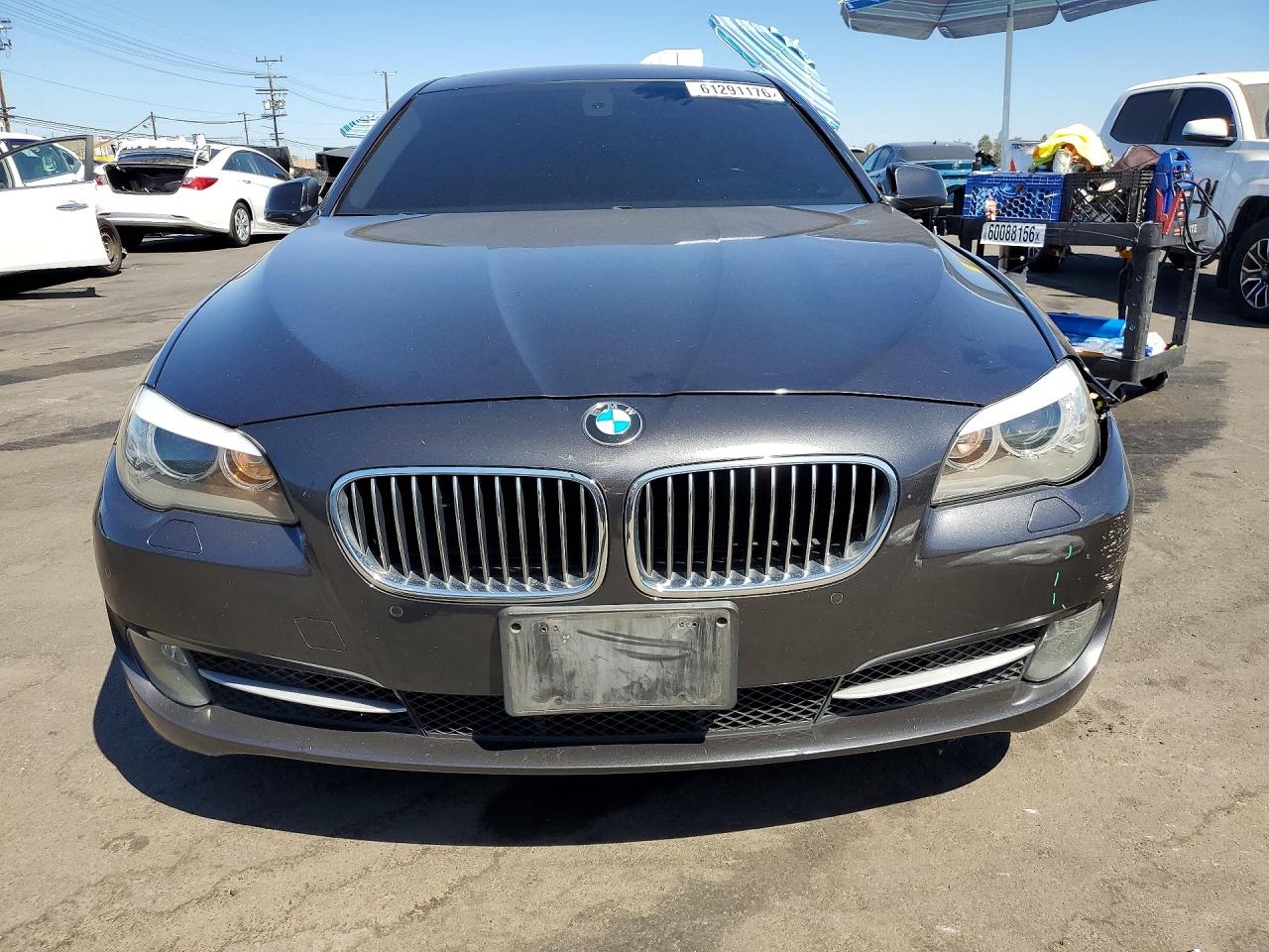 2011 Bmw 528 I Gray vin: WBAFR1C5XBC744491