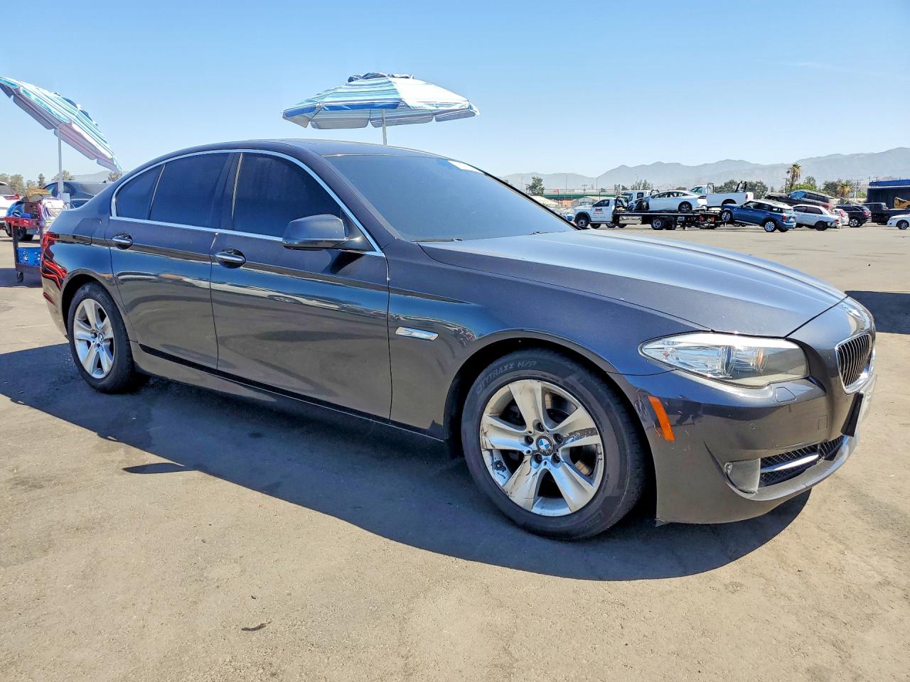 2011 Bmw 528 I Gray vin: WBAFR1C5XBC744491
