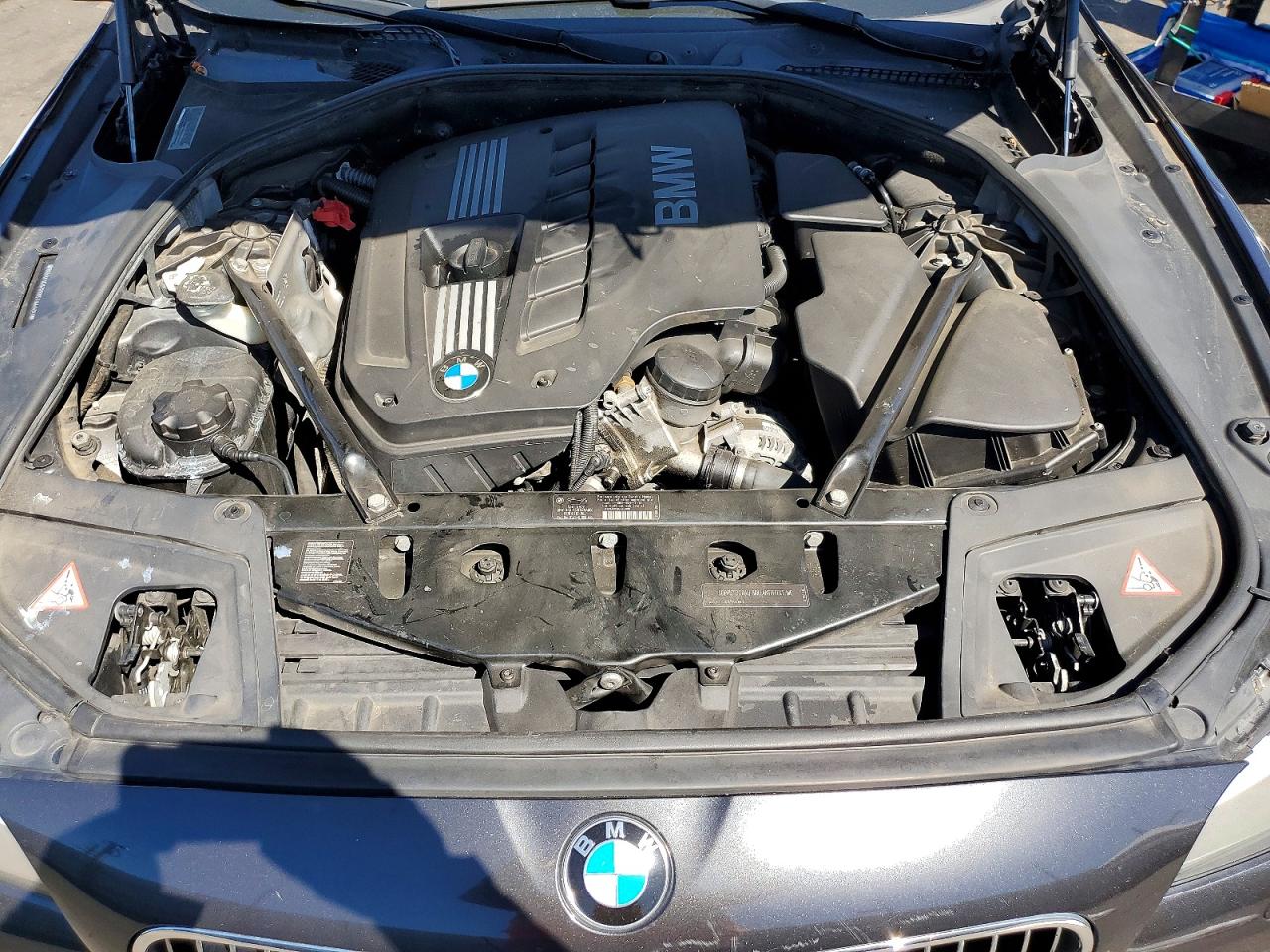 2011 Bmw 528 I Gray vin: WBAFR1C5XBC744491