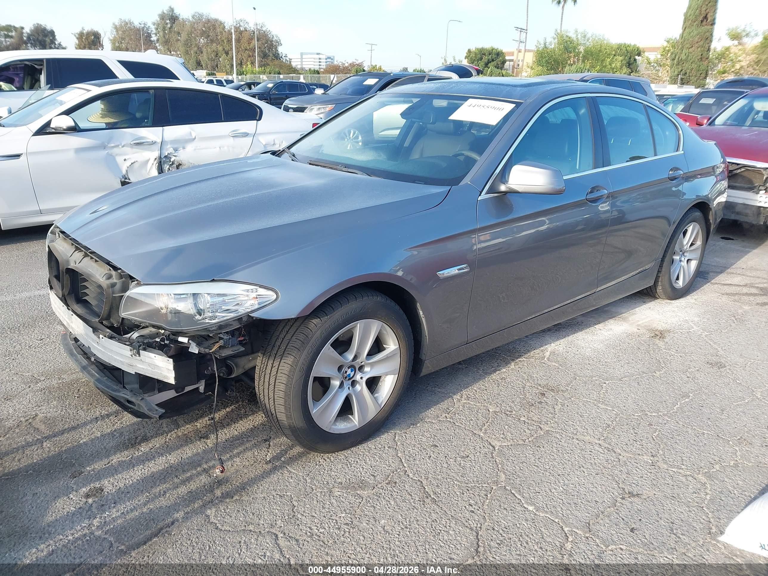 2011 Bmw 528i   Gray vin: WBAFR1C5XBC749545