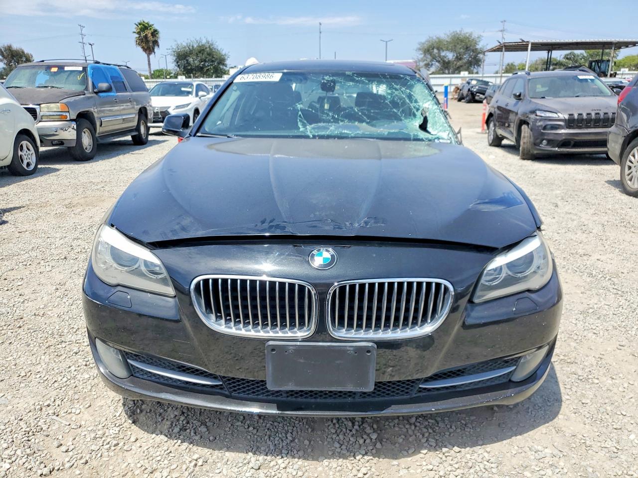 2011 Bmw 528 I Черный vin: WBAFR1C5XBDS36077