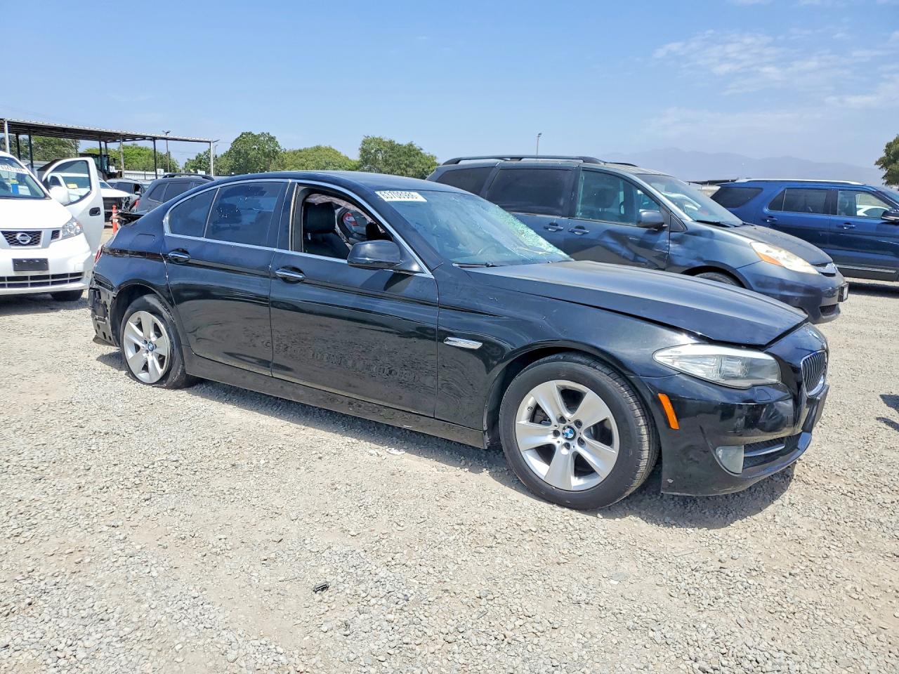 2011 Bmw 528 I Черный vin: WBAFR1C5XBDS36077