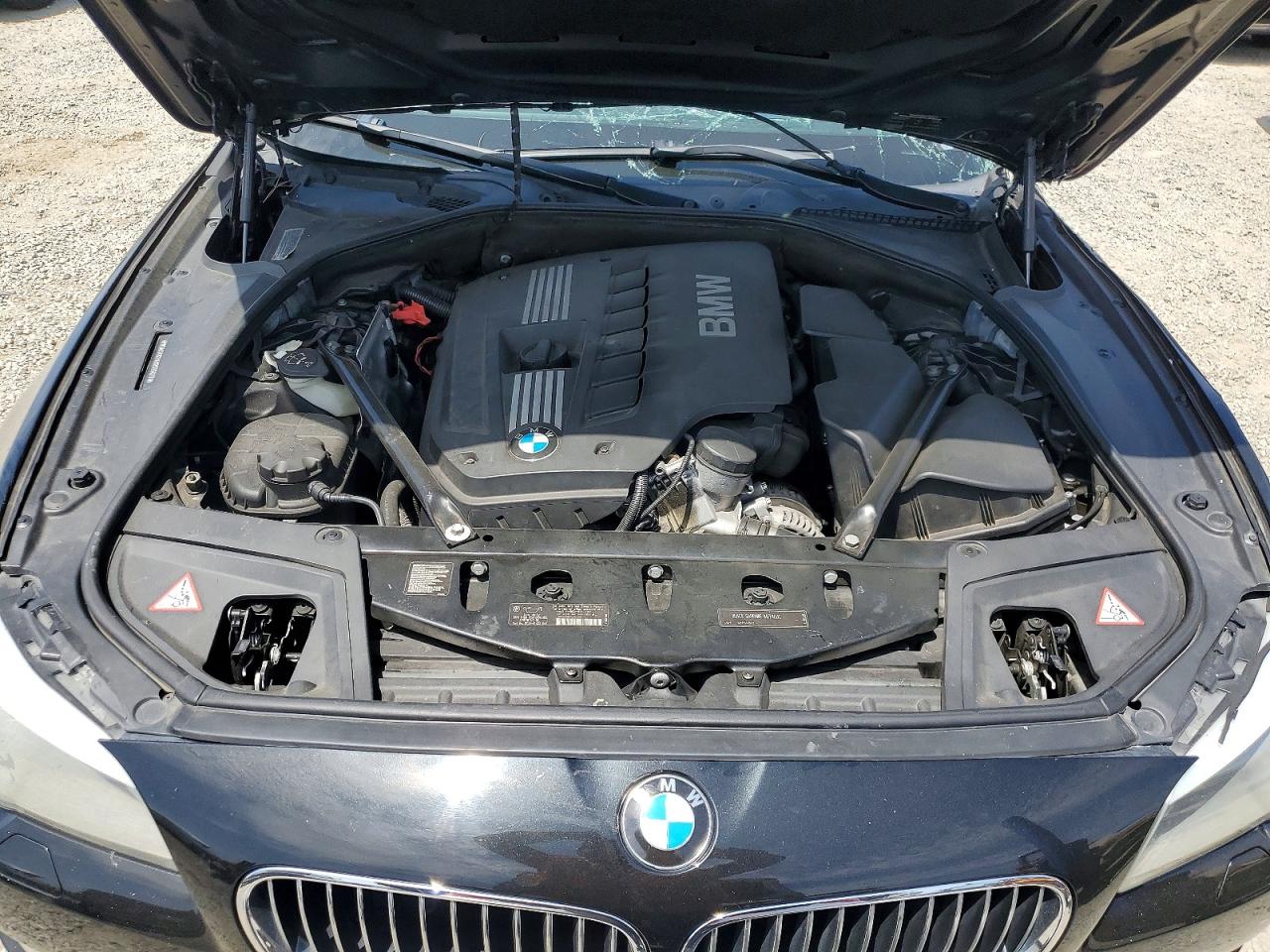 2011 Bmw 528 I Черный vin: WBAFR1C5XBDS36077