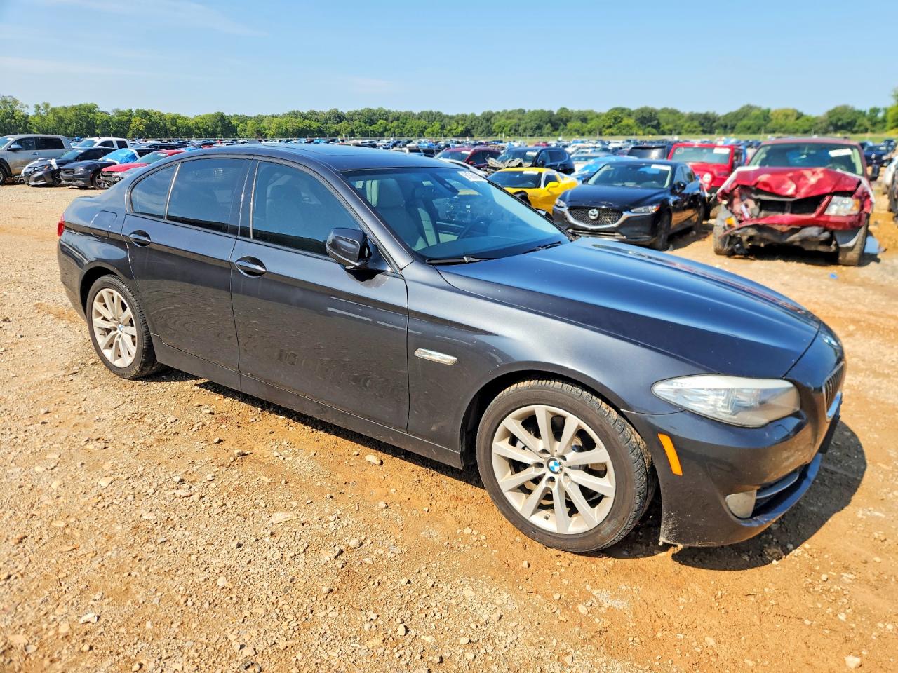 2011 Bmw 528 I Gray vin: WBAFR1C5XBDS36774