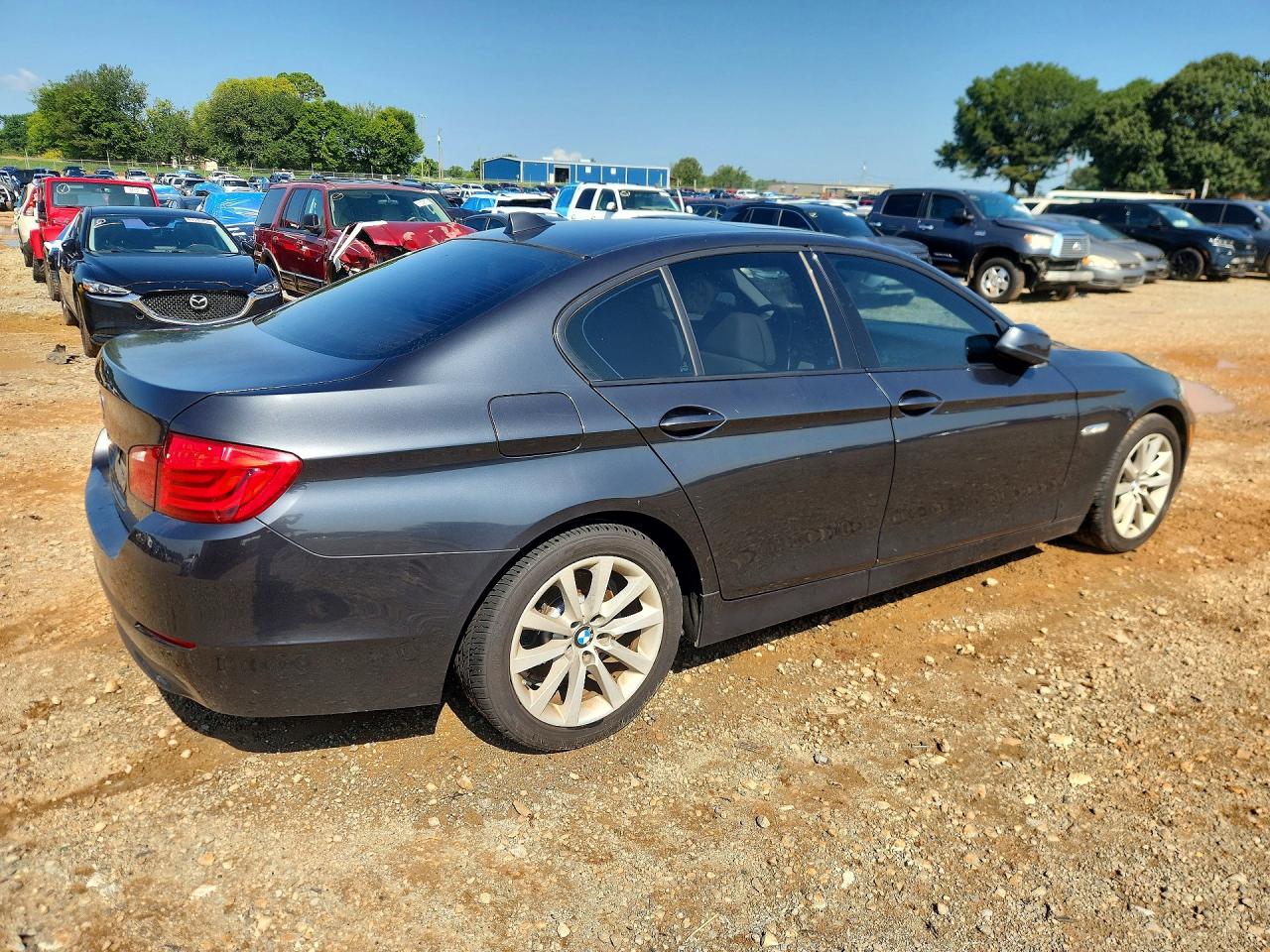 2011 Bmw 528 I Gray vin: WBAFR1C5XBDS36774