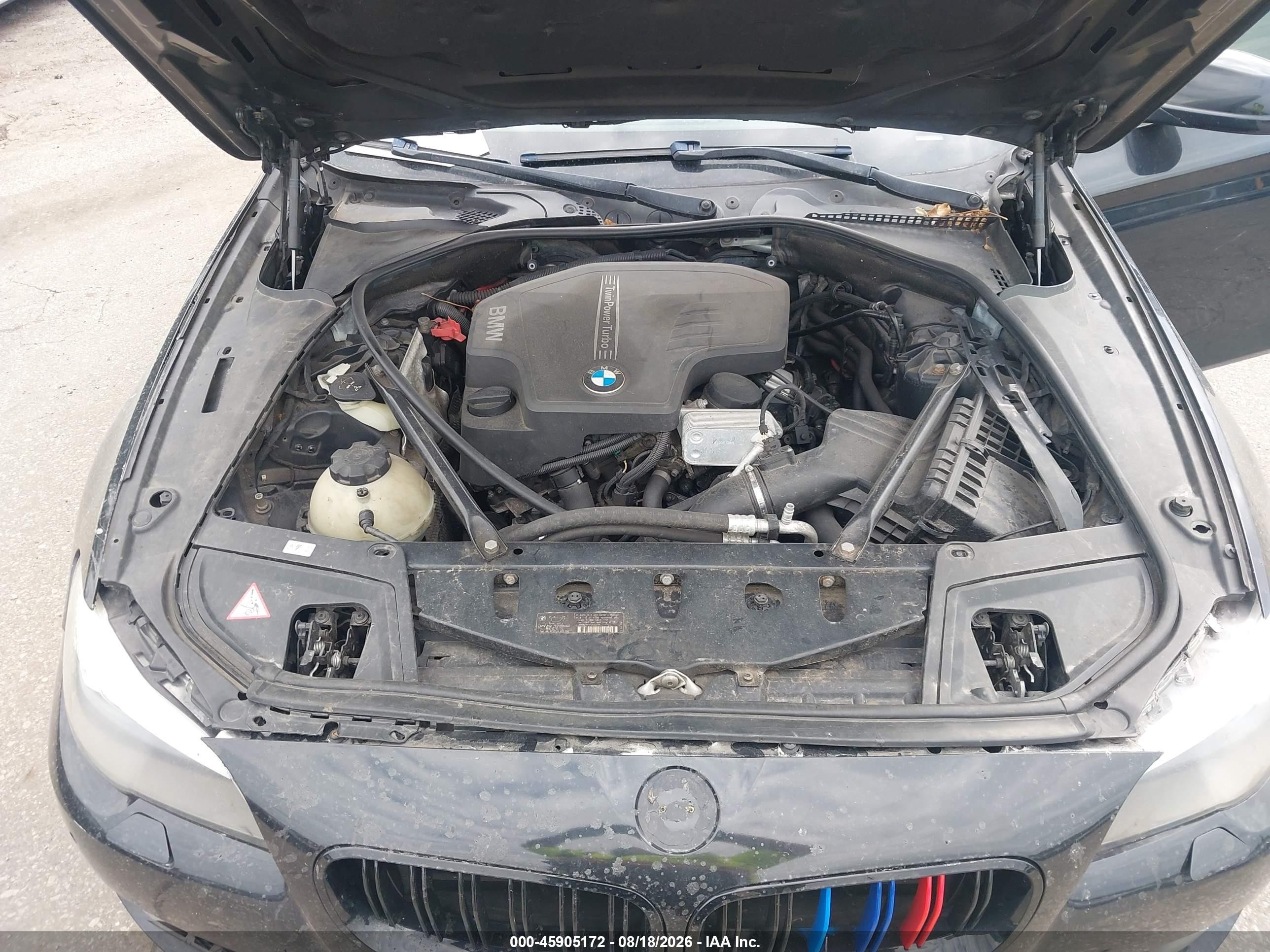 2011 Bmw 535i   Black vin: WBAFR7C50BC603433