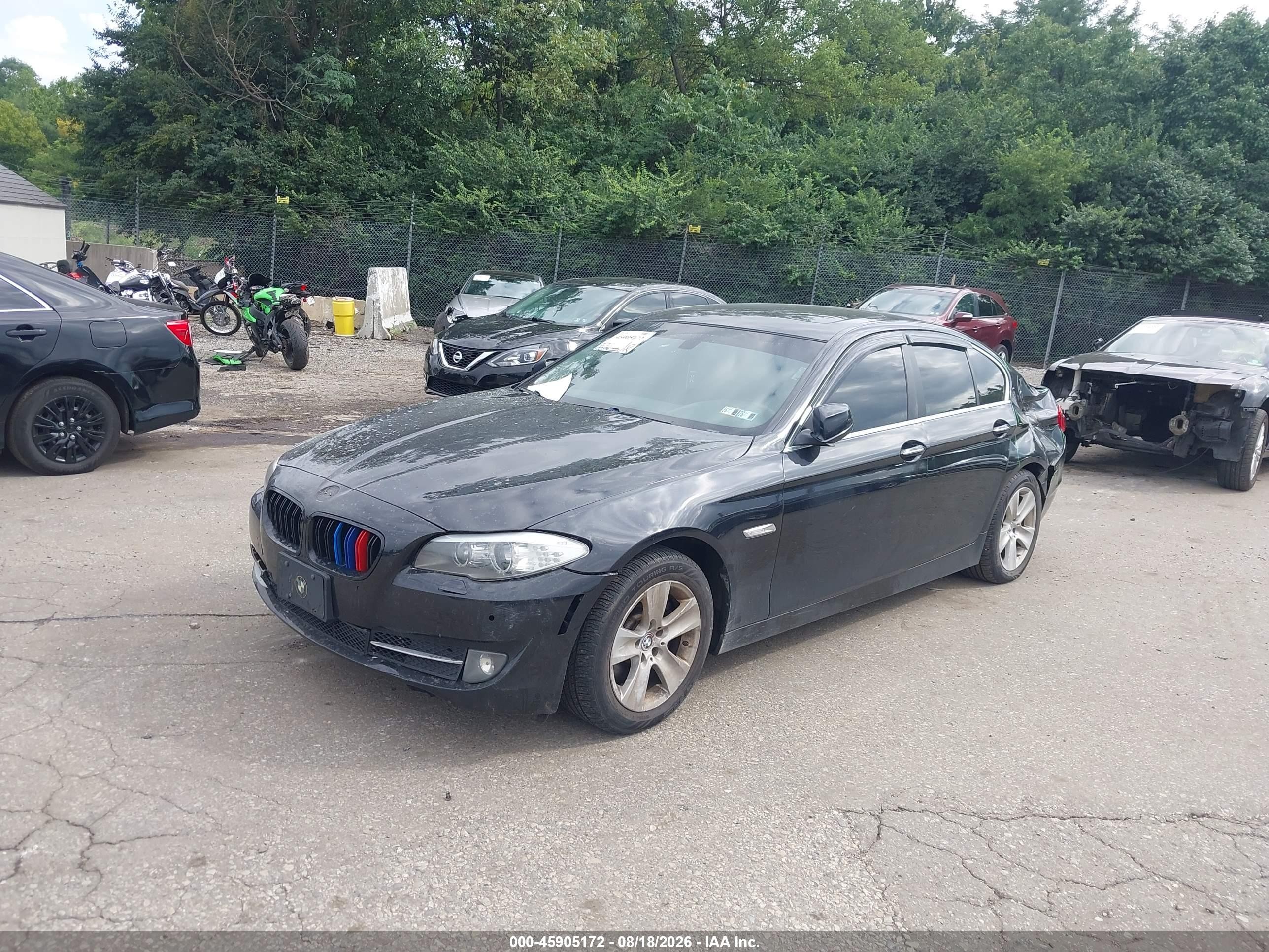 2011 Bmw 535i   Black vin: WBAFR7C50BC603433
