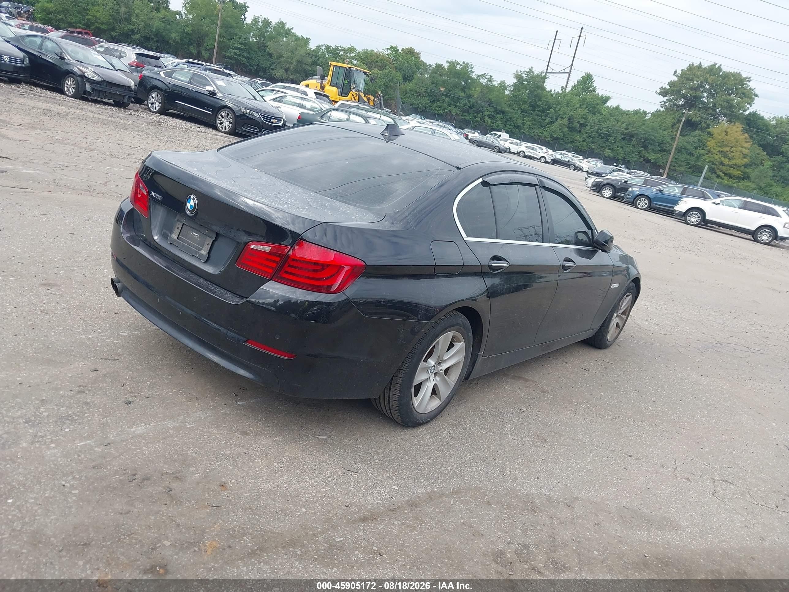 2011 Bmw 535i   Black vin: WBAFR7C50BC603433