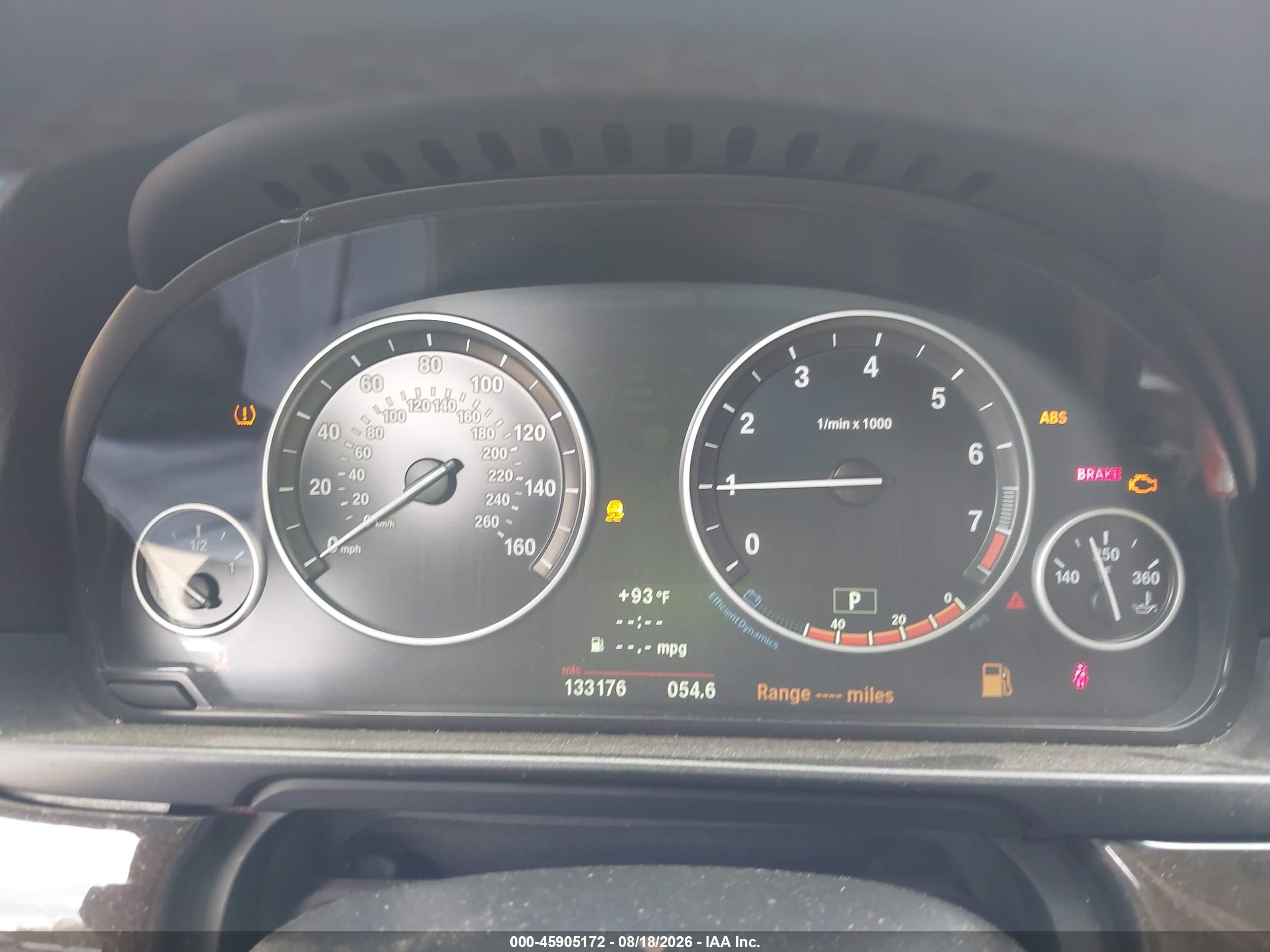 2011 Bmw 535i   Black vin: WBAFR7C50BC603433