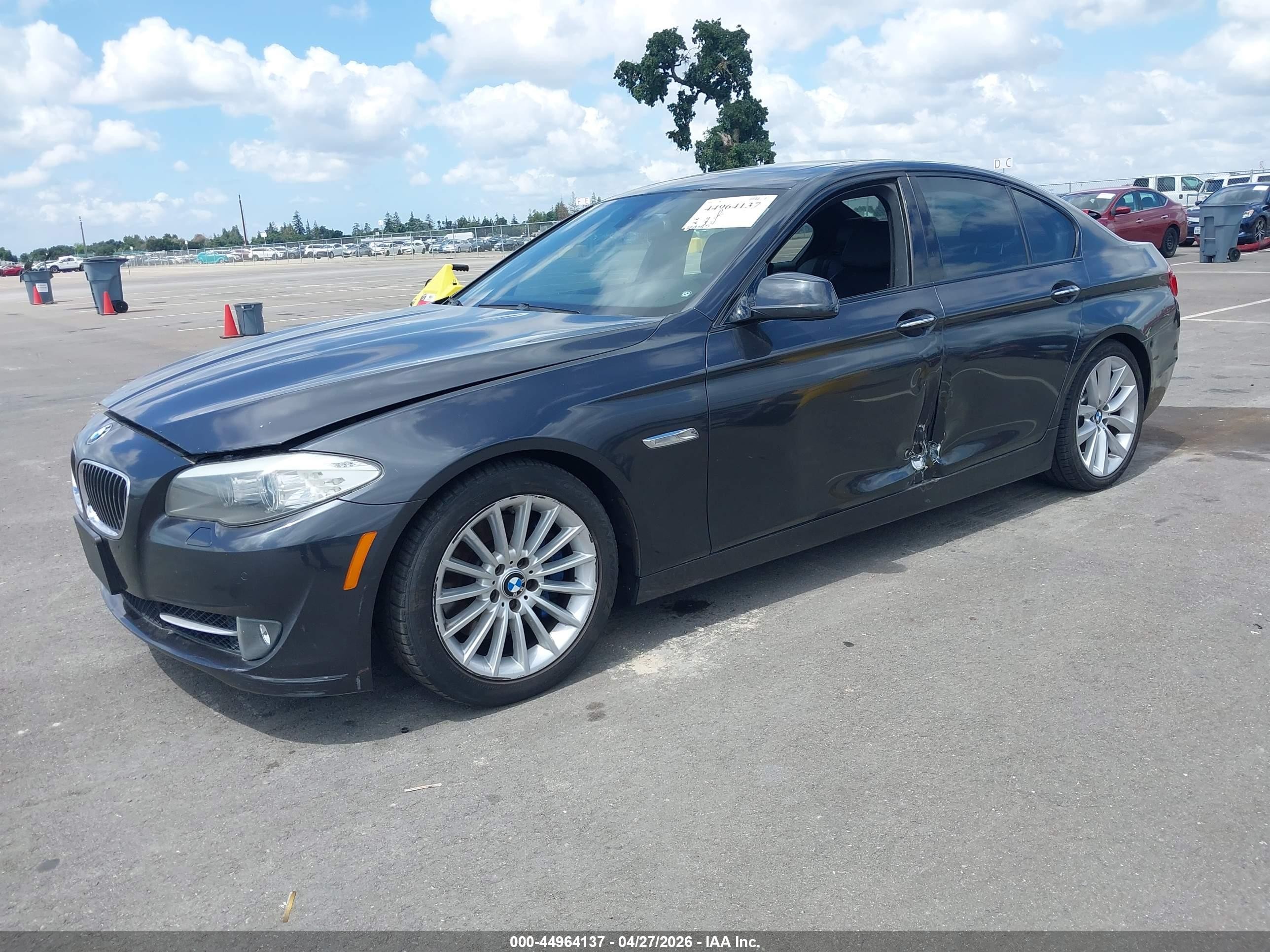 2011 Bmw 535i   Black vin: WBAFR7C50BC603786