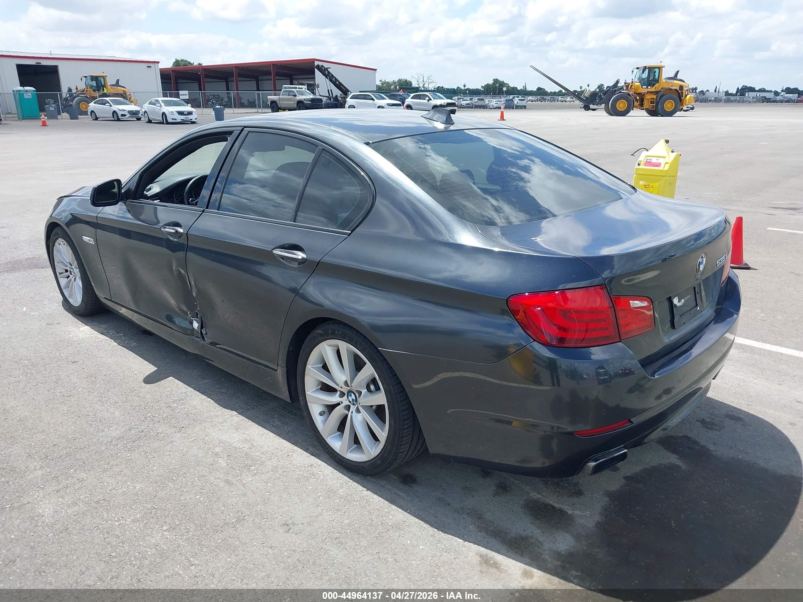 2011 Bmw 535i   Black vin: WBAFR7C50BC603786
