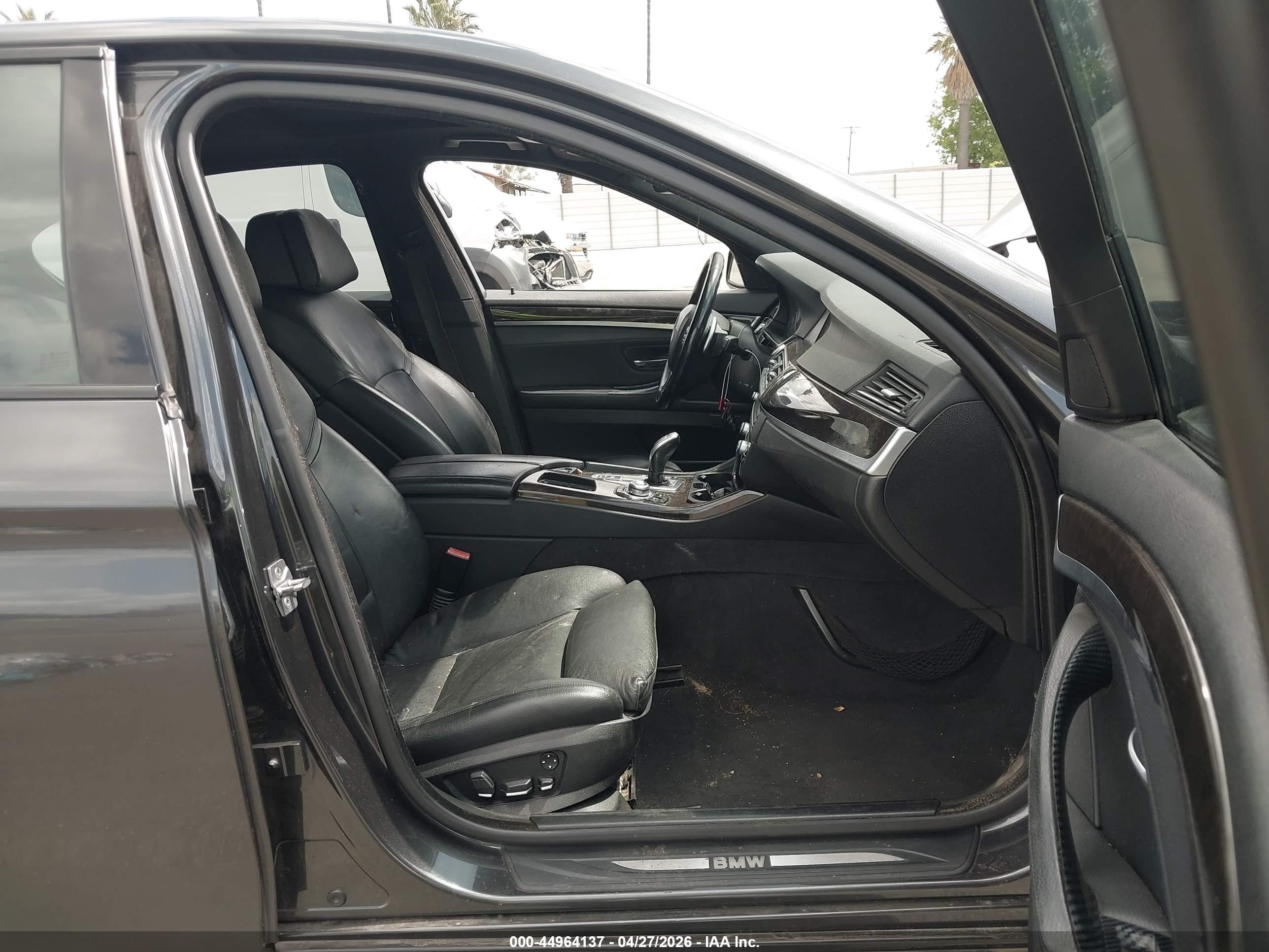 2011 Bmw 535i   Black vin: WBAFR7C50BC603786