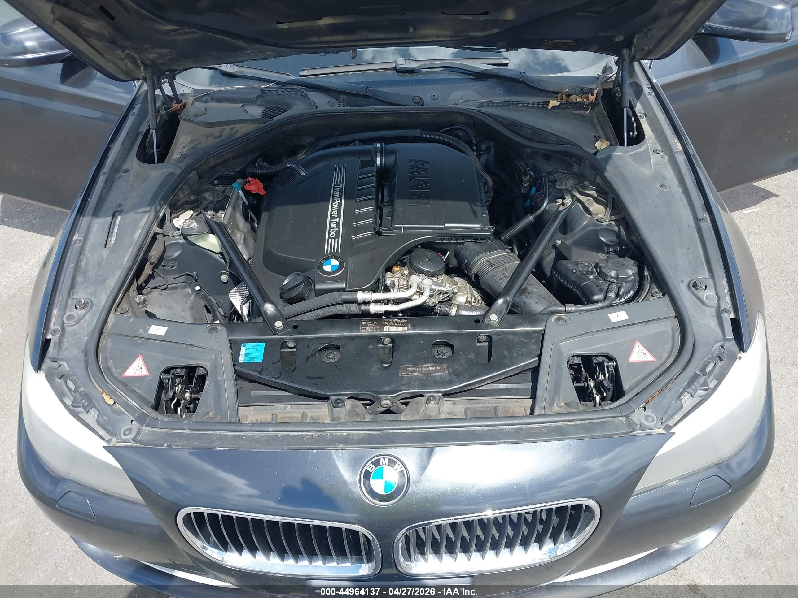2011 Bmw 535i   Black vin: WBAFR7C50BC603786