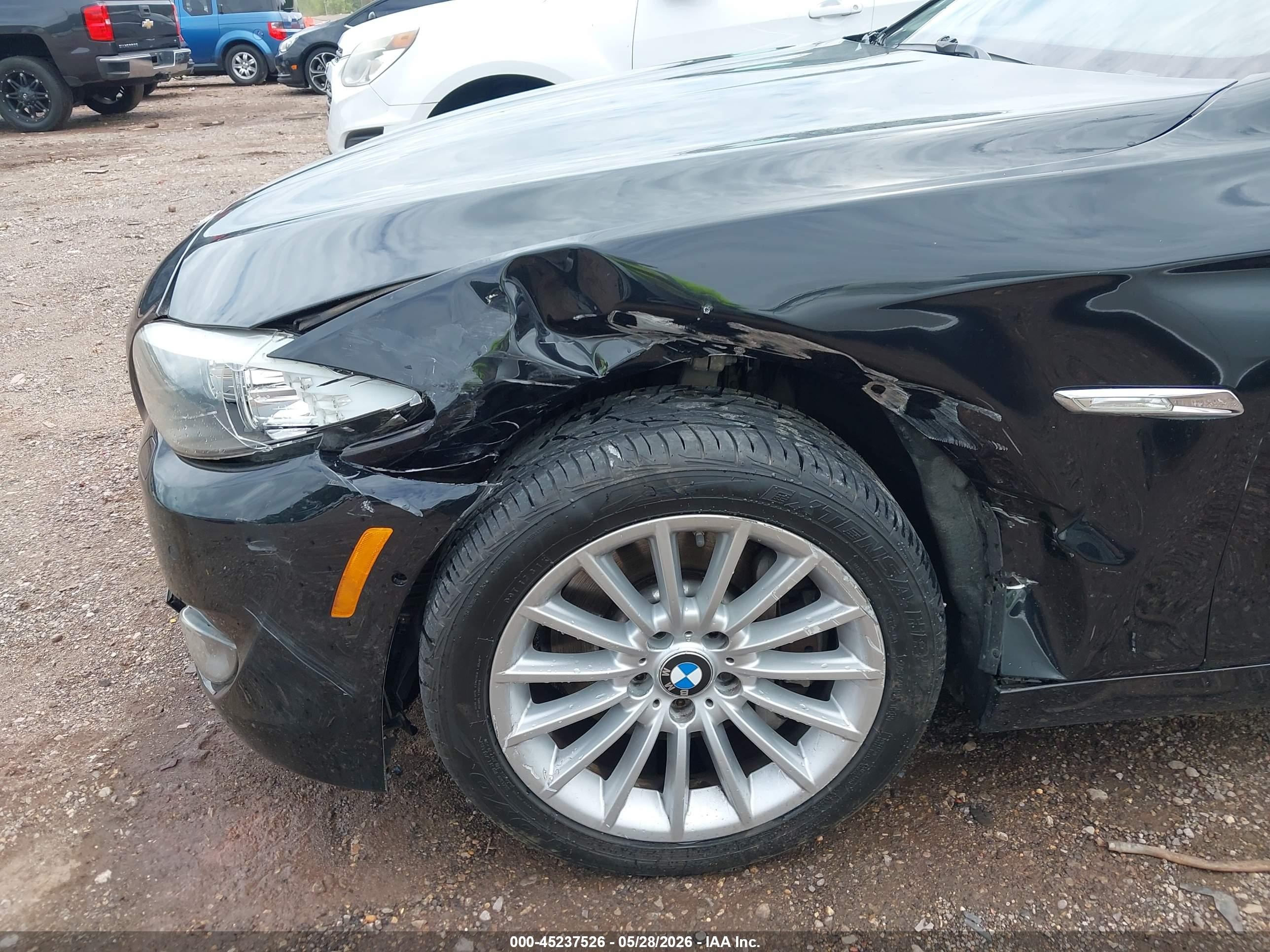 2011 Bmw 535i   Black vin: WBAFR7C50BC608938