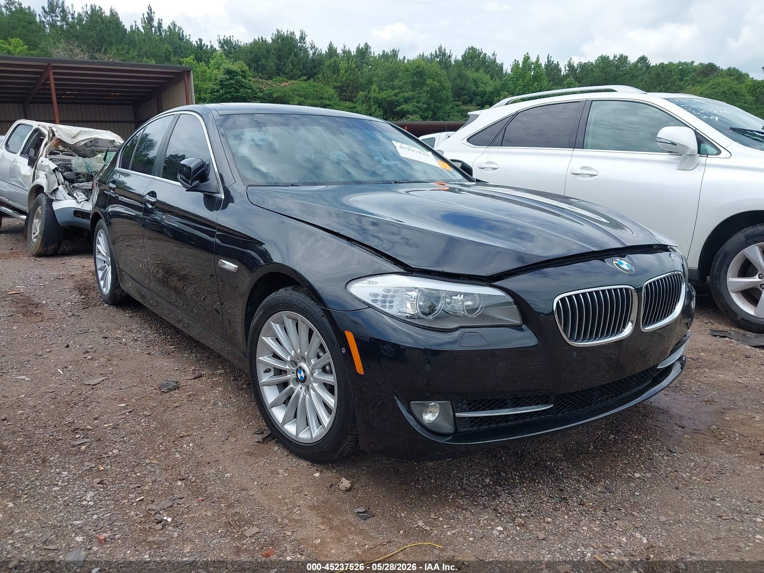 2011 Bmw 535i   Black vin: WBAFR7C50BC608938