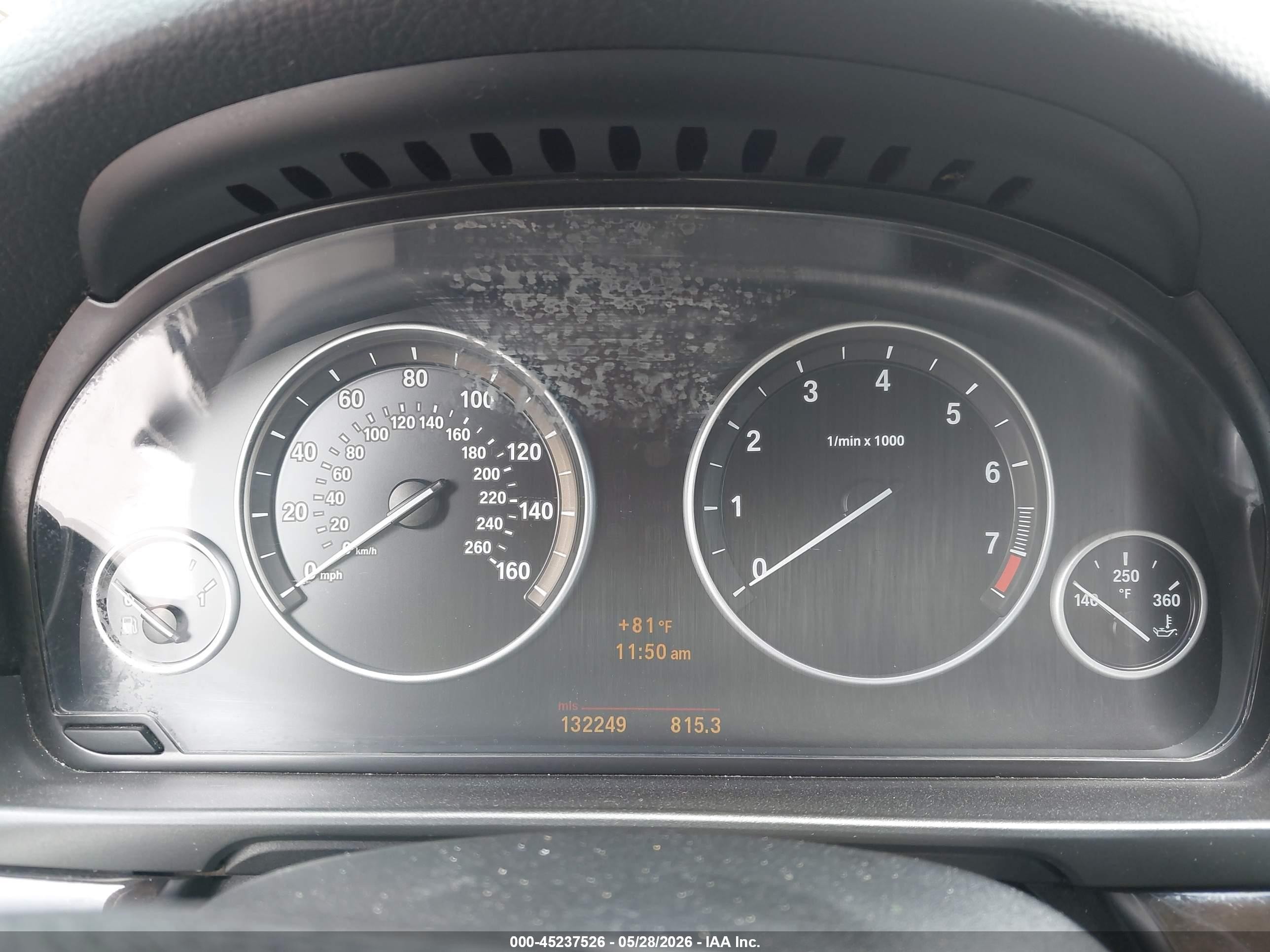 2011 Bmw 535i   Black vin: WBAFR7C50BC608938