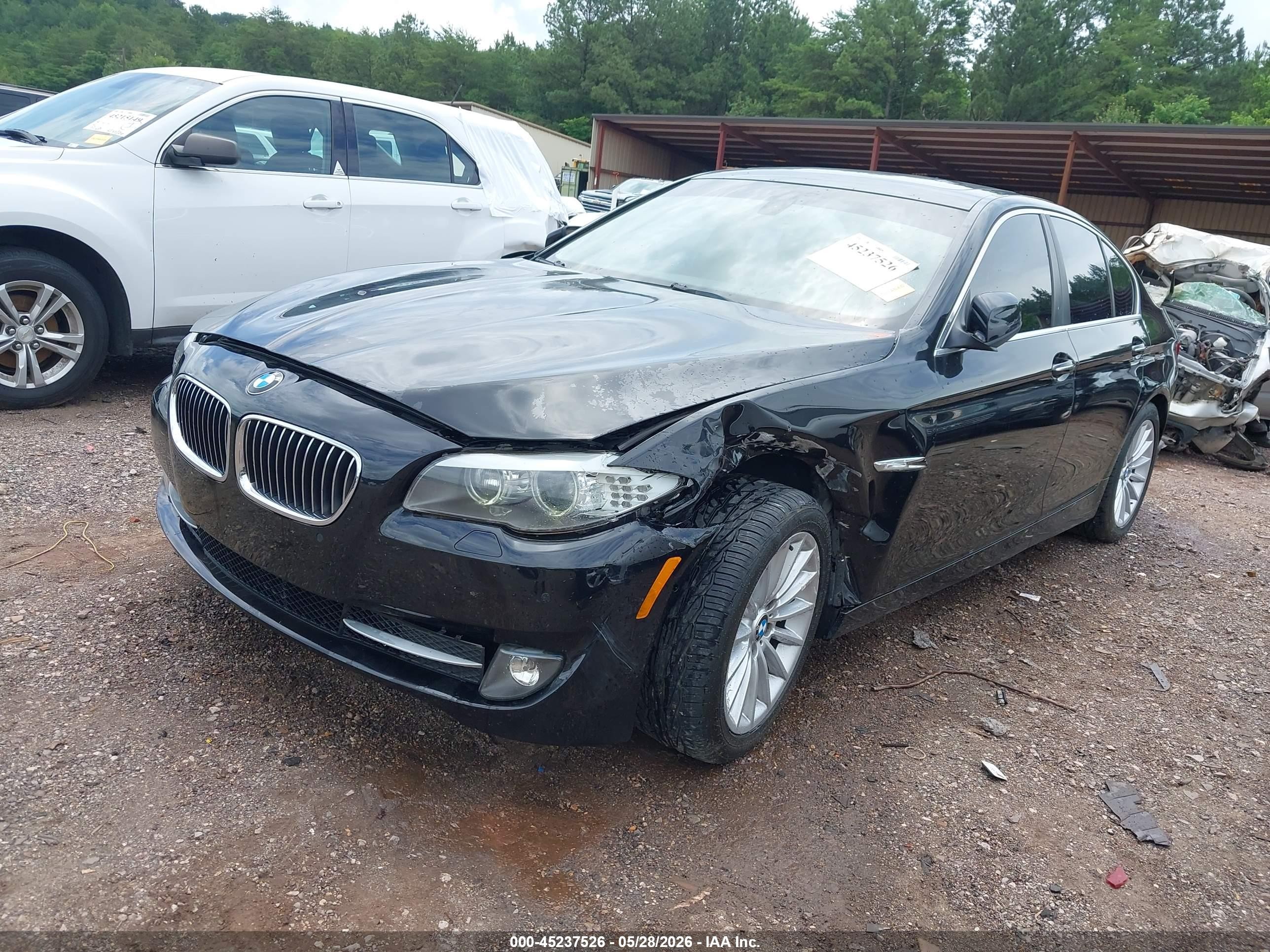2011 Bmw 535i   Black vin: WBAFR7C50BC608938
