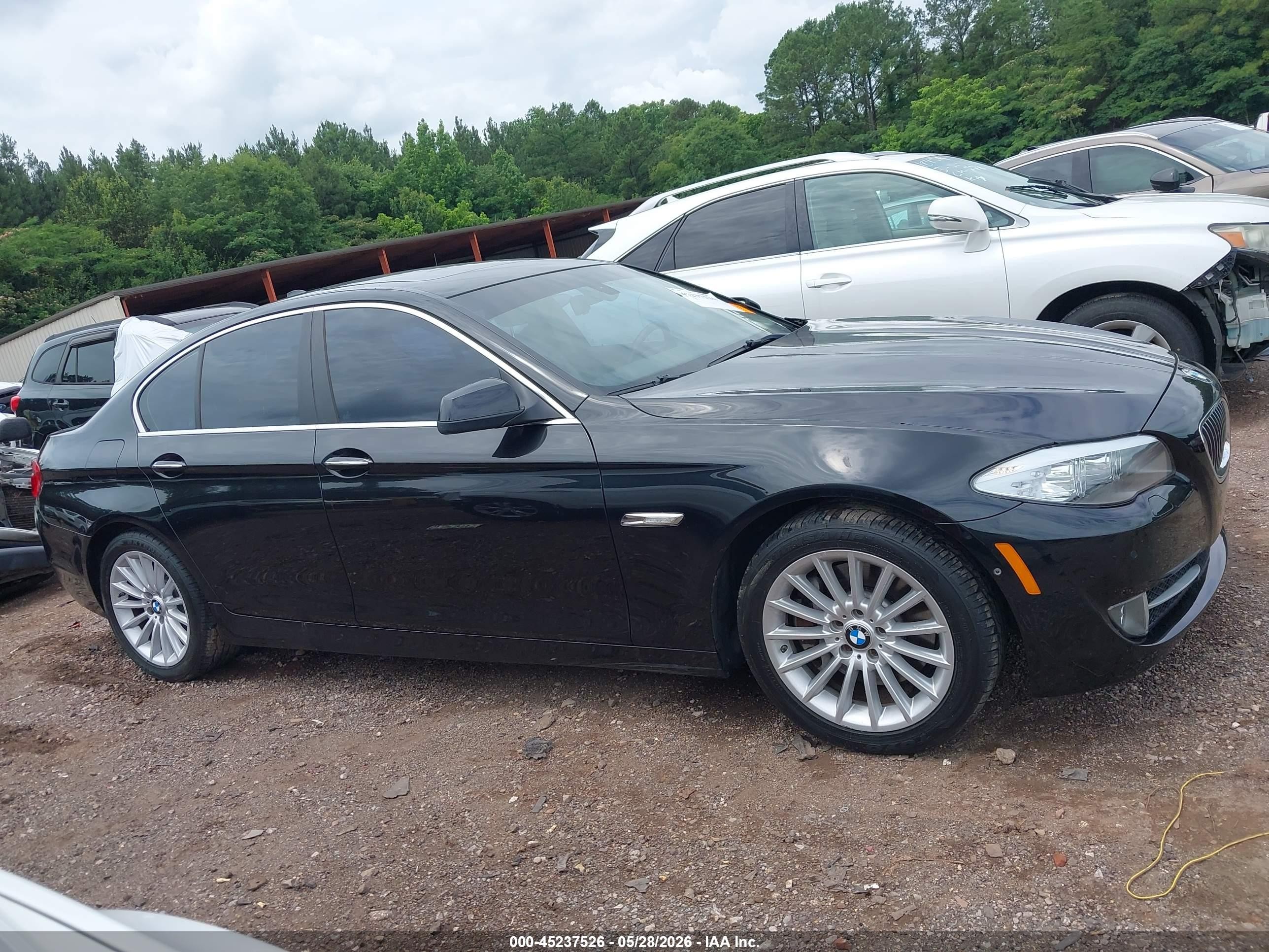 2011 Bmw 535i   Black vin: WBAFR7C50BC608938