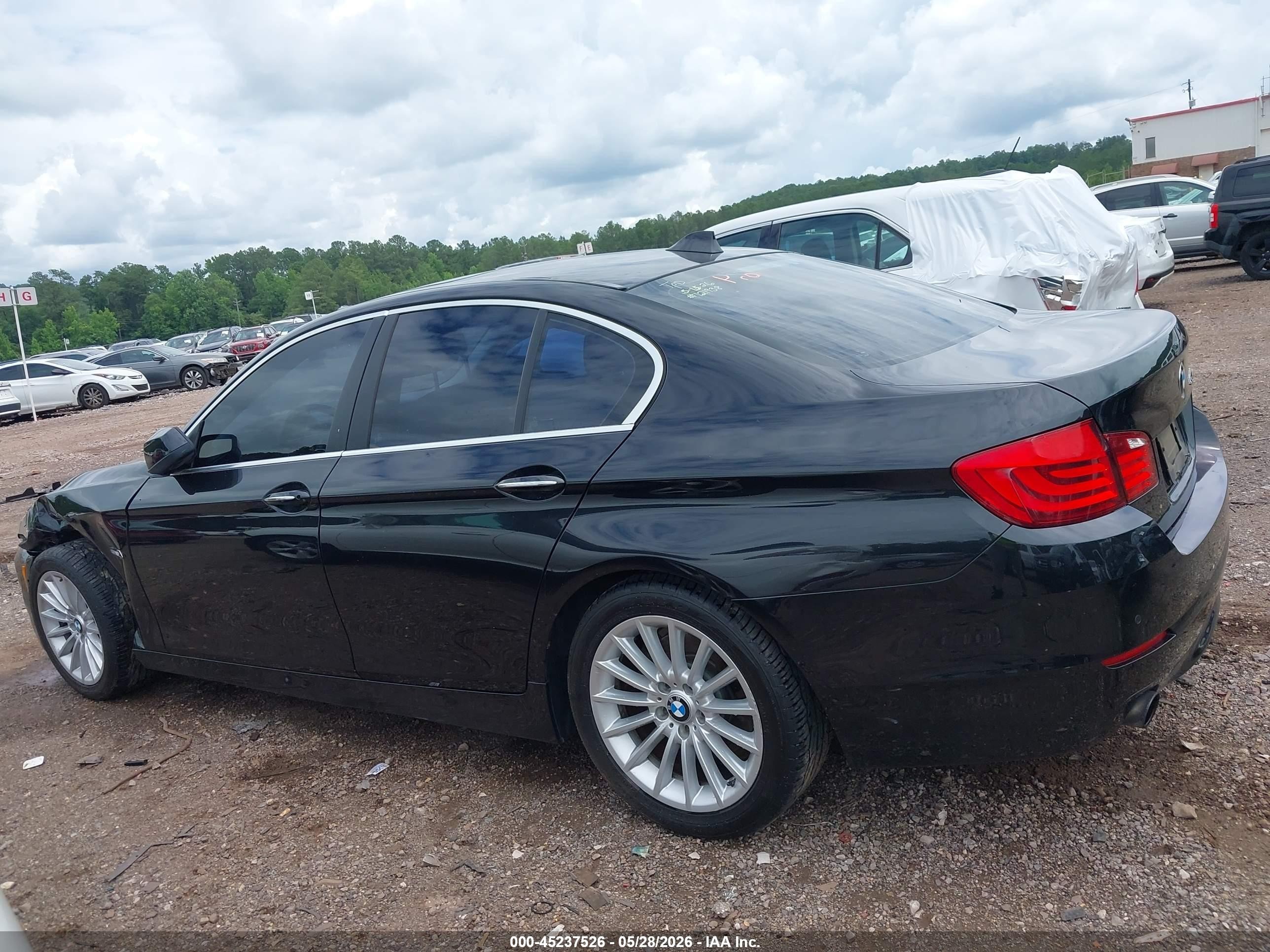 2011 Bmw 535i   Black vin: WBAFR7C50BC608938