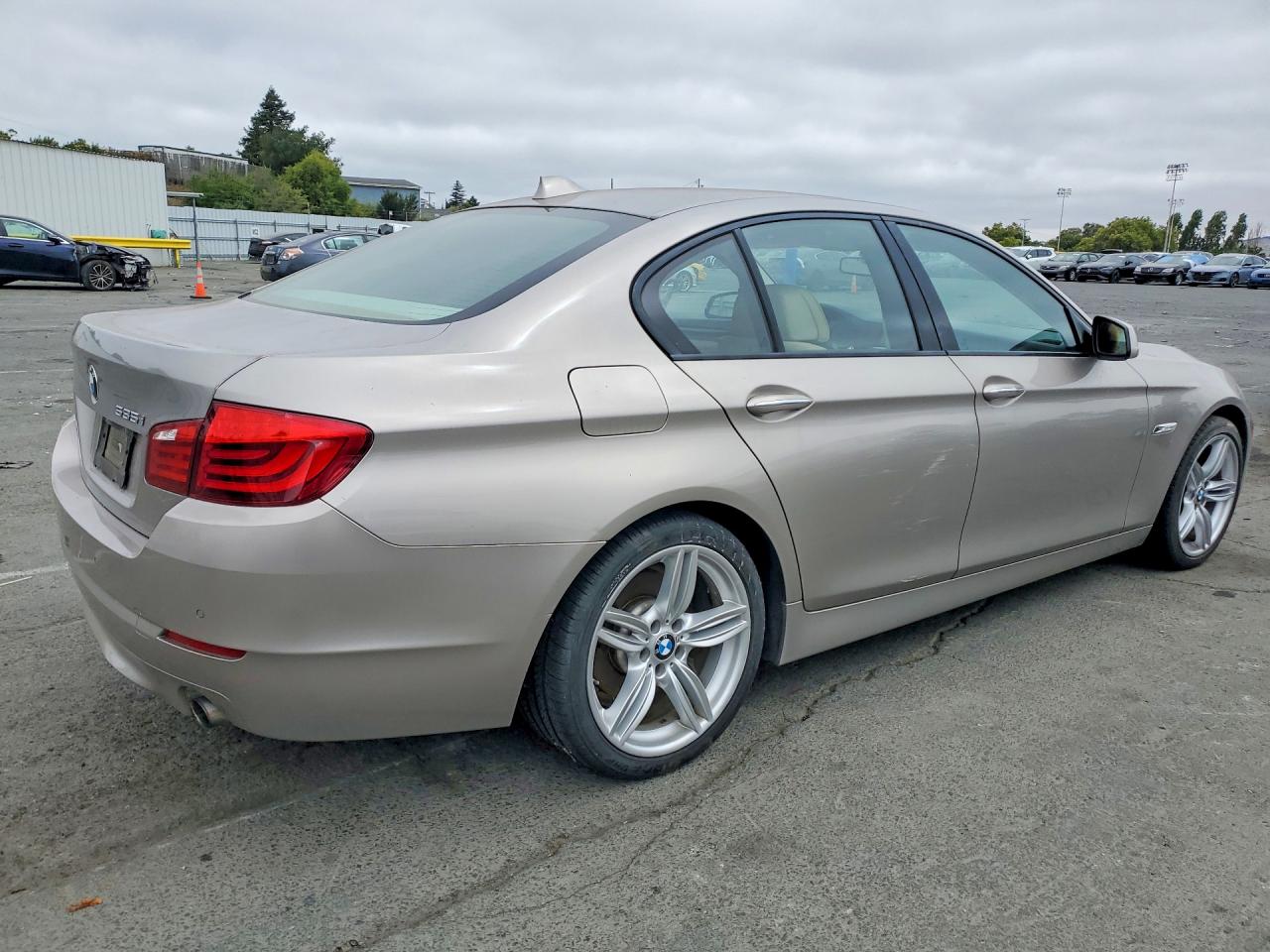 2011 Bmw 535 I Silver vin: WBAFR7C50BC800957