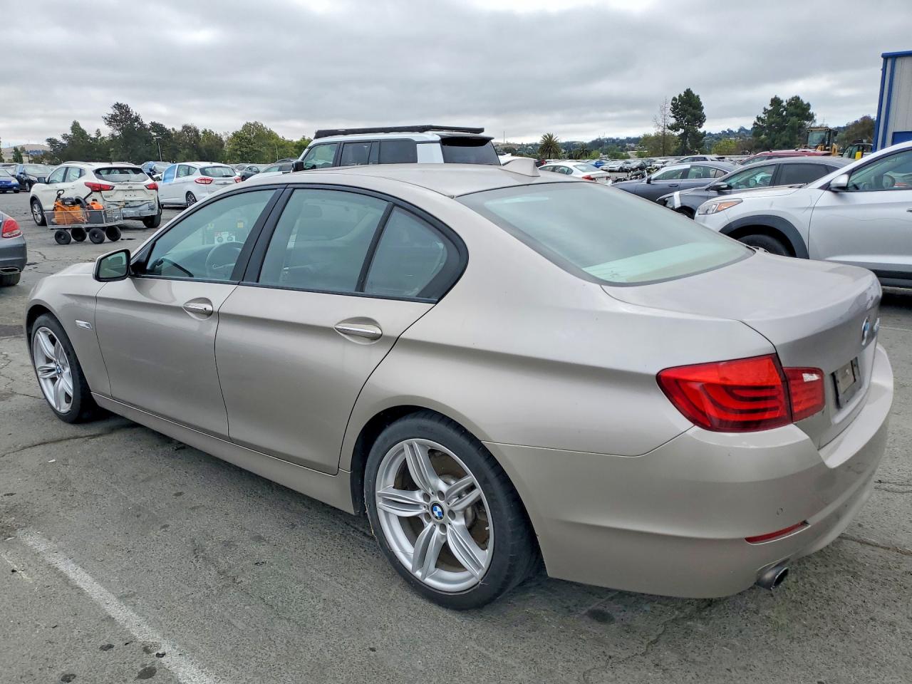 2011 Bmw 535 I Silver vin: WBAFR7C50BC800957