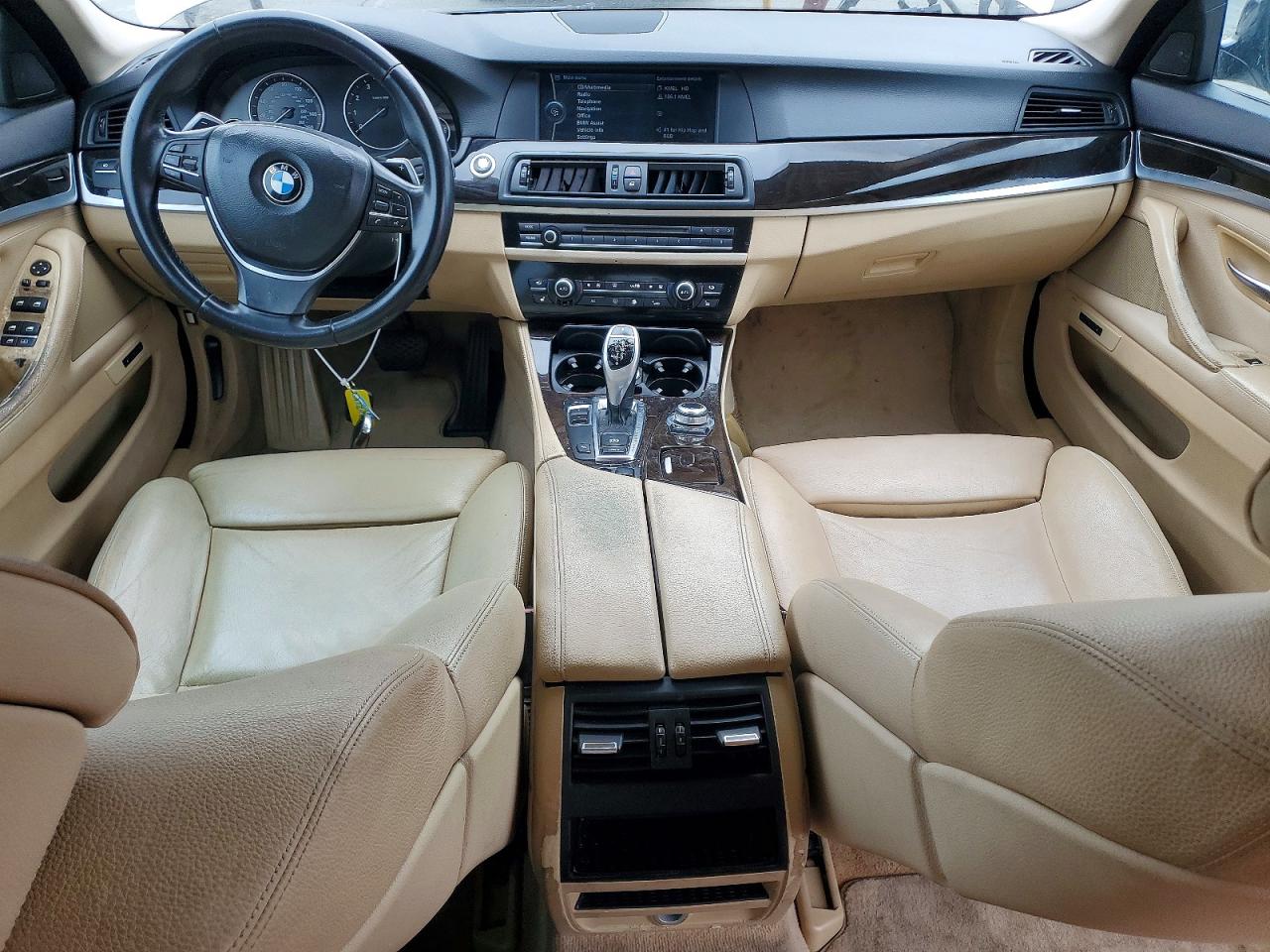 2011 Bmw 535 I Silver vin: WBAFR7C50BC800957