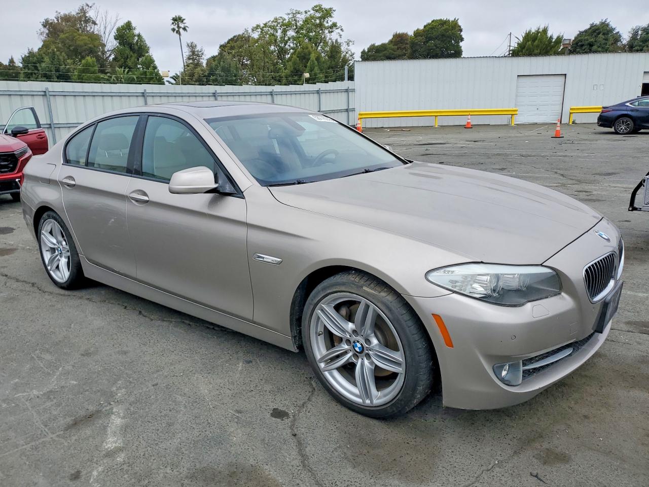 2011 Bmw 535 I Silver vin: WBAFR7C50BC800957