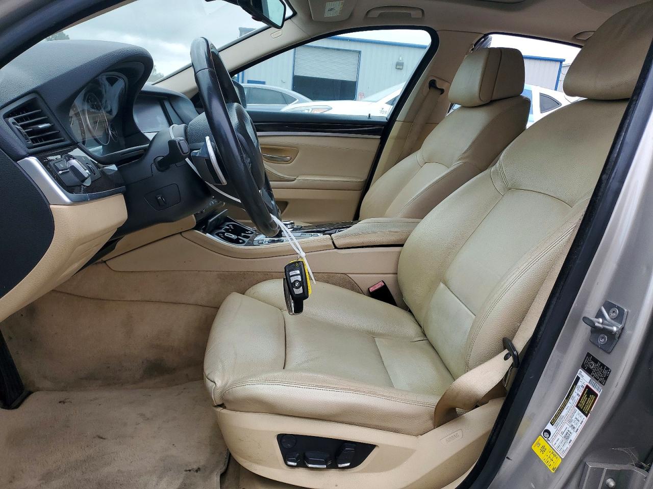 2011 Bmw 535 I Silver vin: WBAFR7C50BC800957