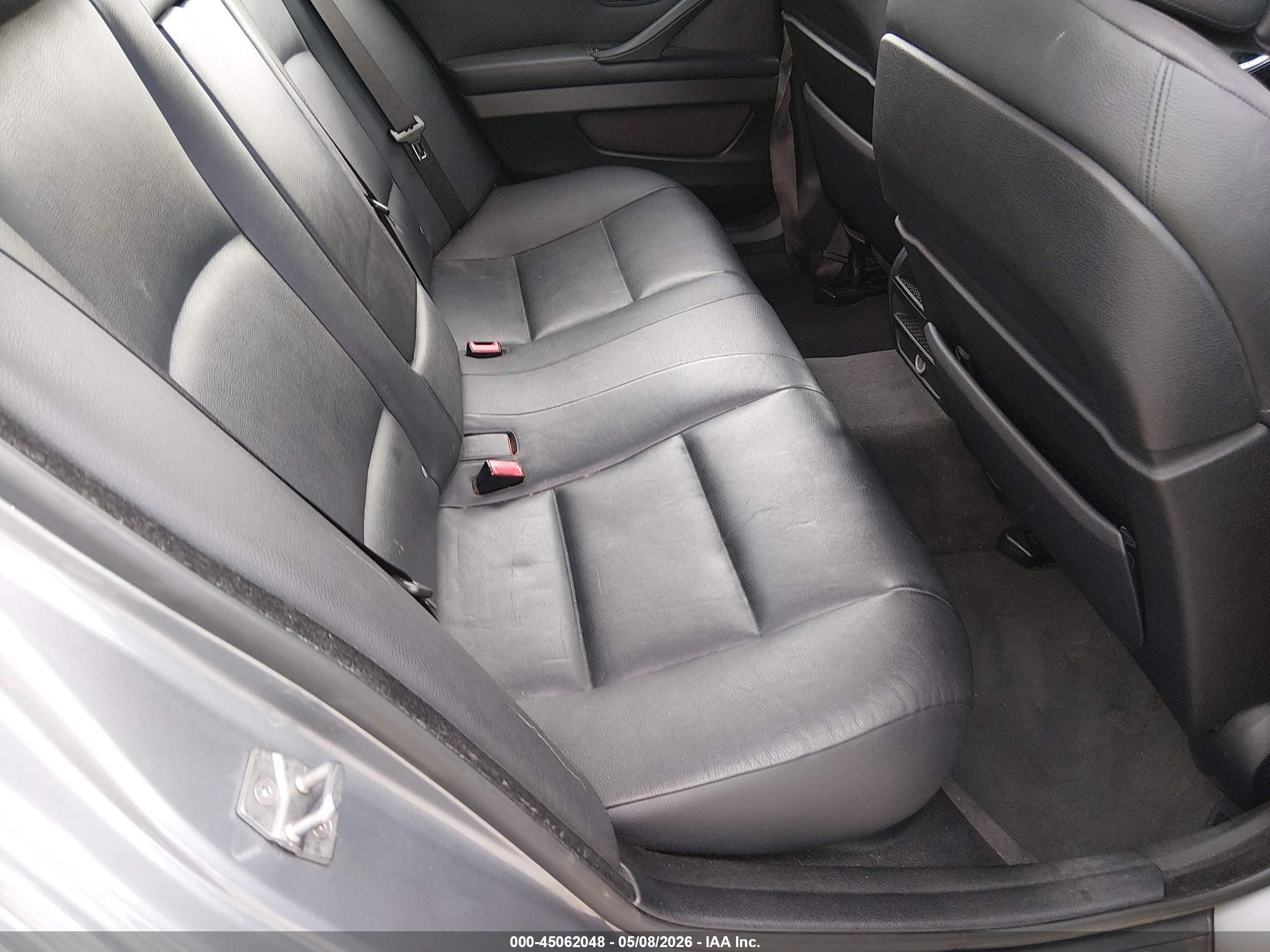 2011 Bmw 535i Silver vin: WBAFR7C50BC801445