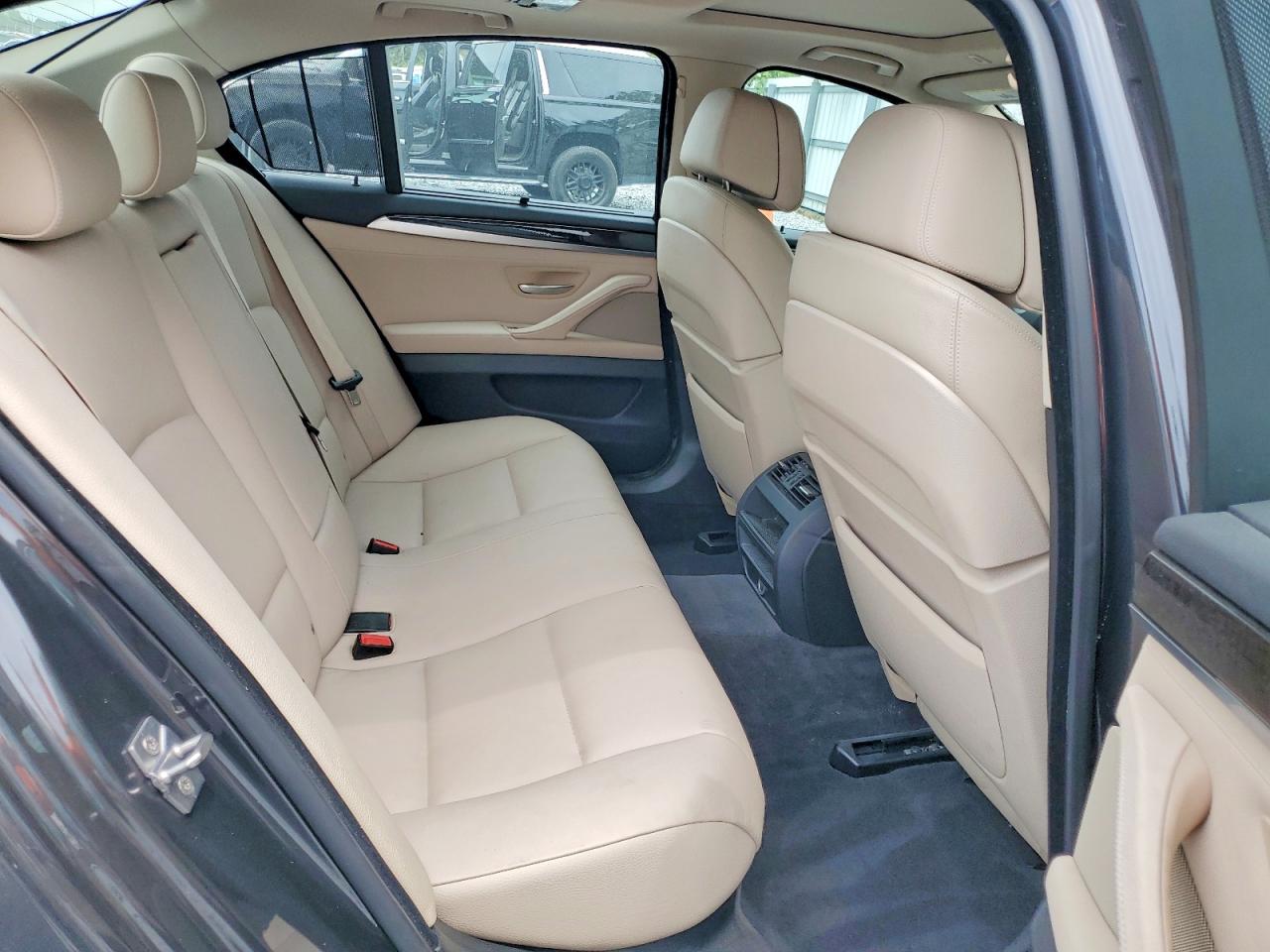 2011 Bmw 5 Series Black vin: WBAFR7C50BC802935