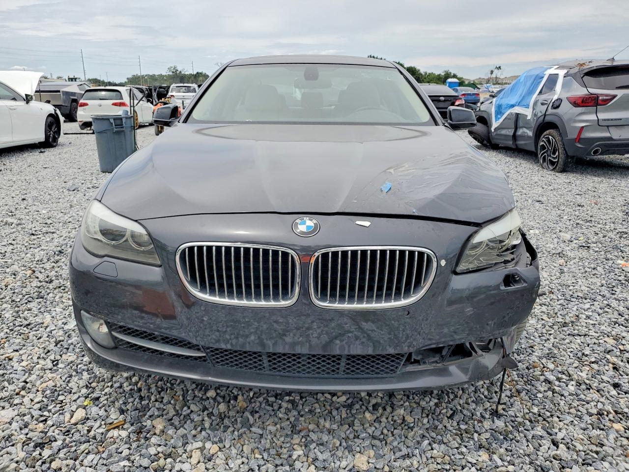 2011 Bmw 5 Series Black vin: WBAFR7C50BC802935