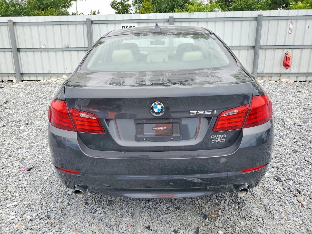 2011 Bmw 5 Series Black vin: WBAFR7C50BC802935