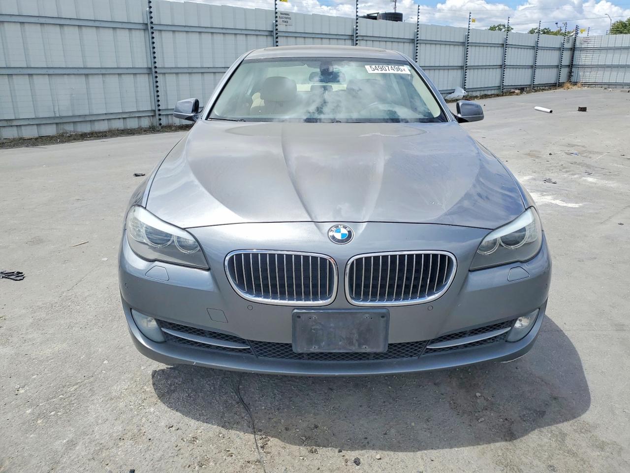 2011 Bmw 535 I Gray vin: WBAFR7C50BC807343