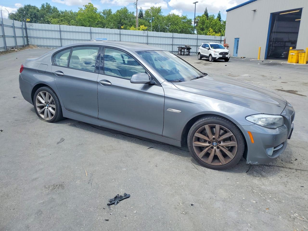 2011 Bmw 535 I Gray vin: WBAFR7C50BC807343