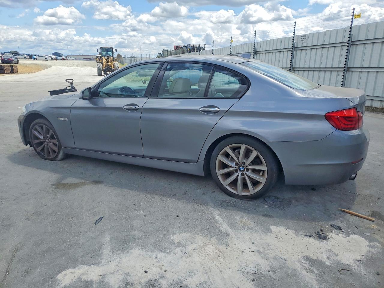 2011 Bmw 535 I Gray vin: WBAFR7C50BC807343