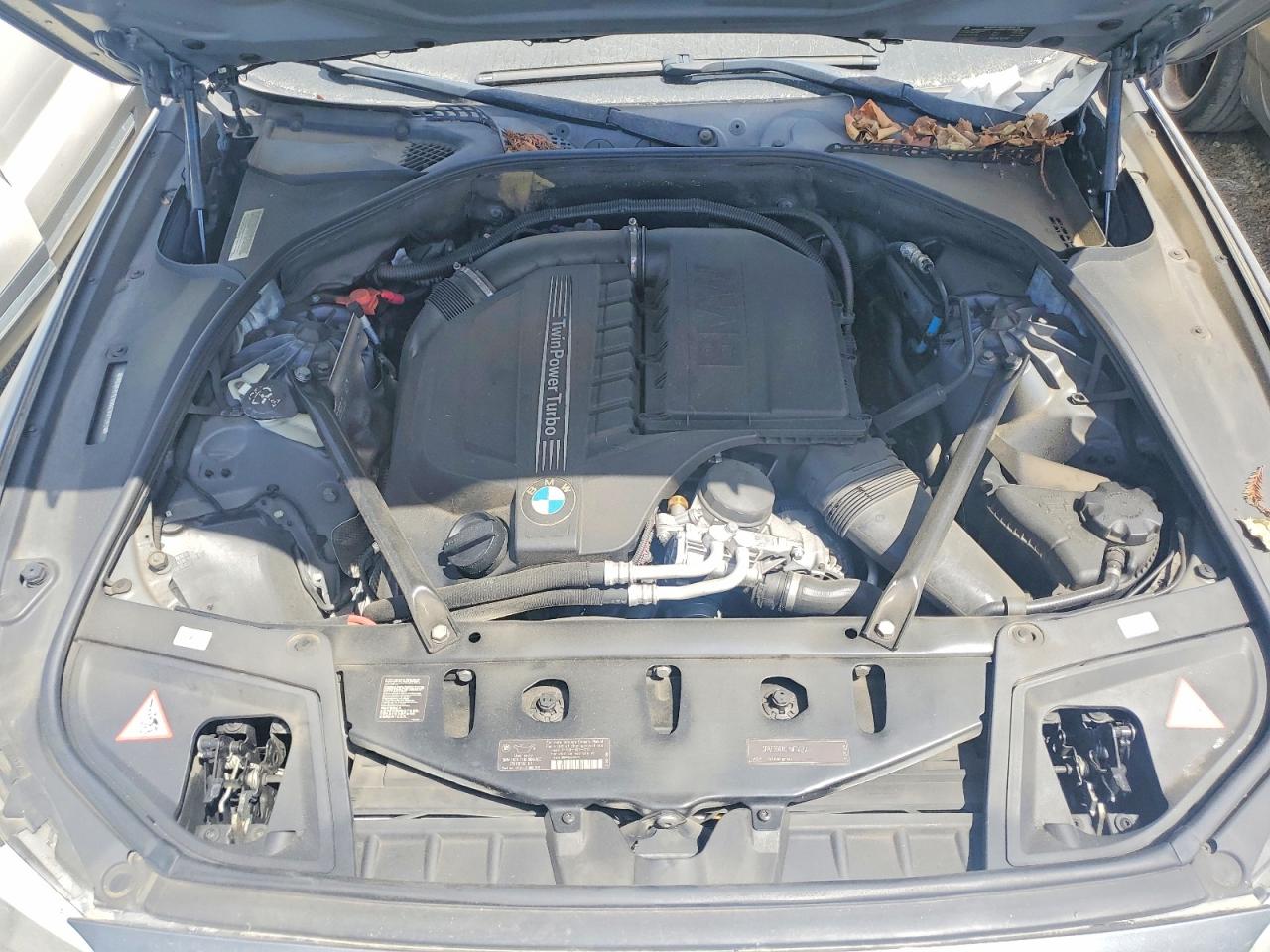2011 Bmw 535 I Gray vin: WBAFR7C50BC807343