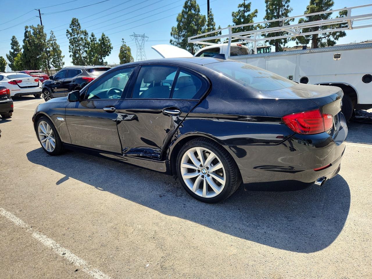 2012 Bmw 535 I Black vin: WBAFR7C50CC812527