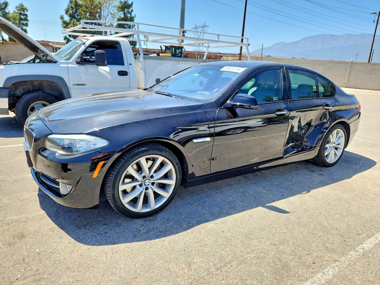 2012 Bmw 535 I Black vin: WBAFR7C50CC812527
