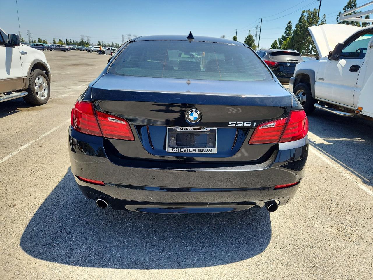 2012 Bmw 535 I Black vin: WBAFR7C50CC812527