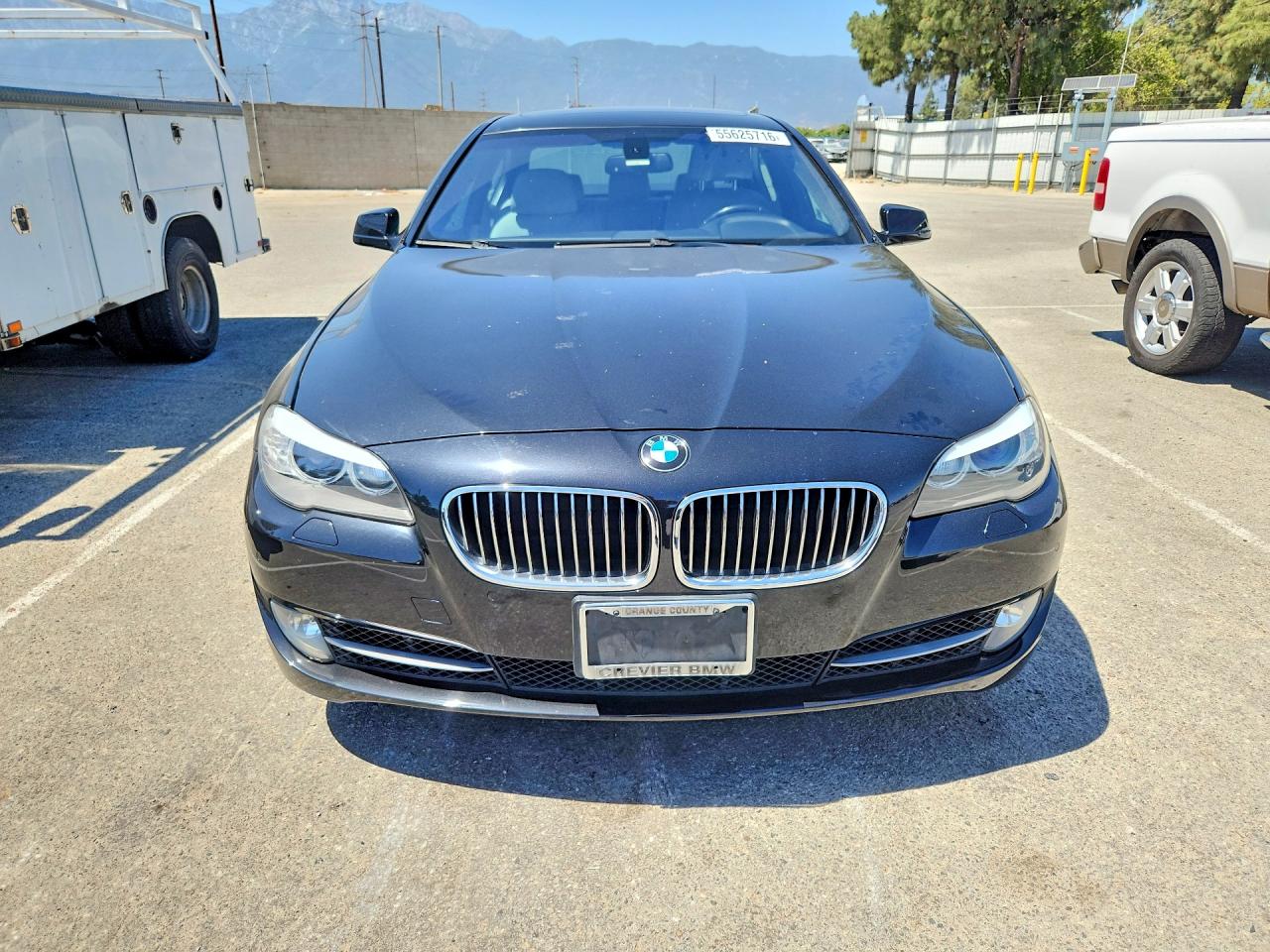 2012 Bmw 535 I Black vin: WBAFR7C50CC812527