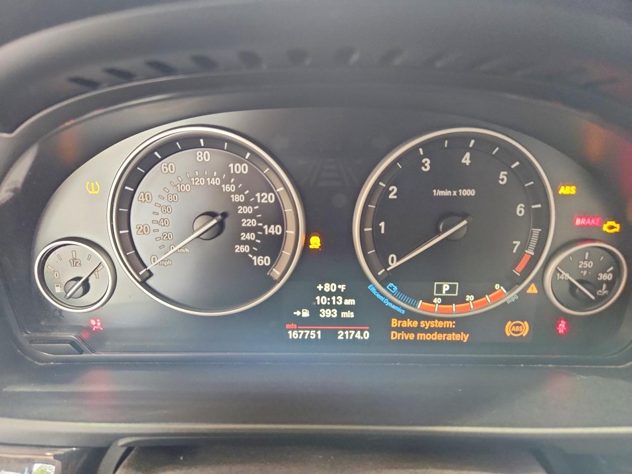 2012 Bmw 535 I White vin: WBAFR7C50CC814195