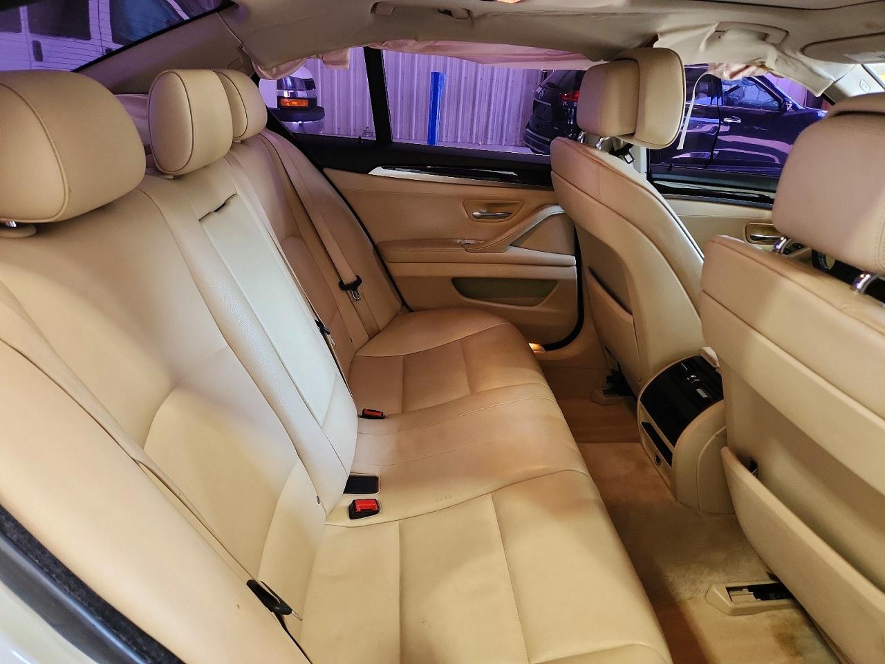 2012 Bmw 535 I White vin: WBAFR7C50CC814195