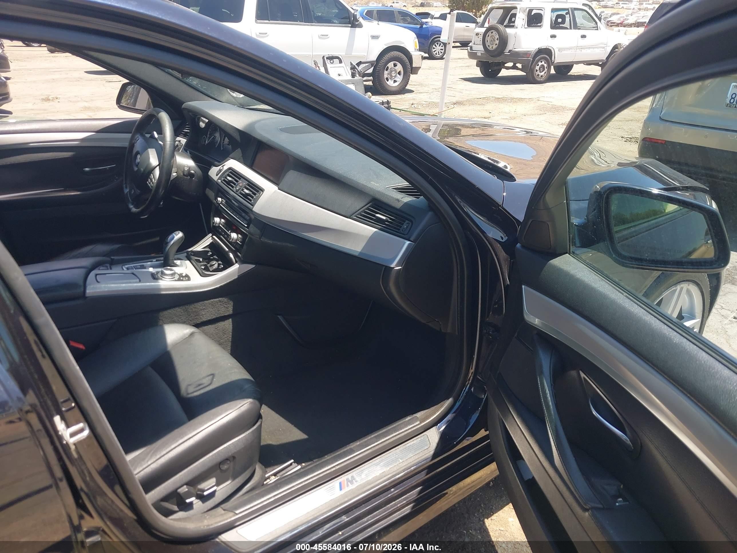 2013 Bmw 535i   Синий vin: WBAFR7C50DC817888