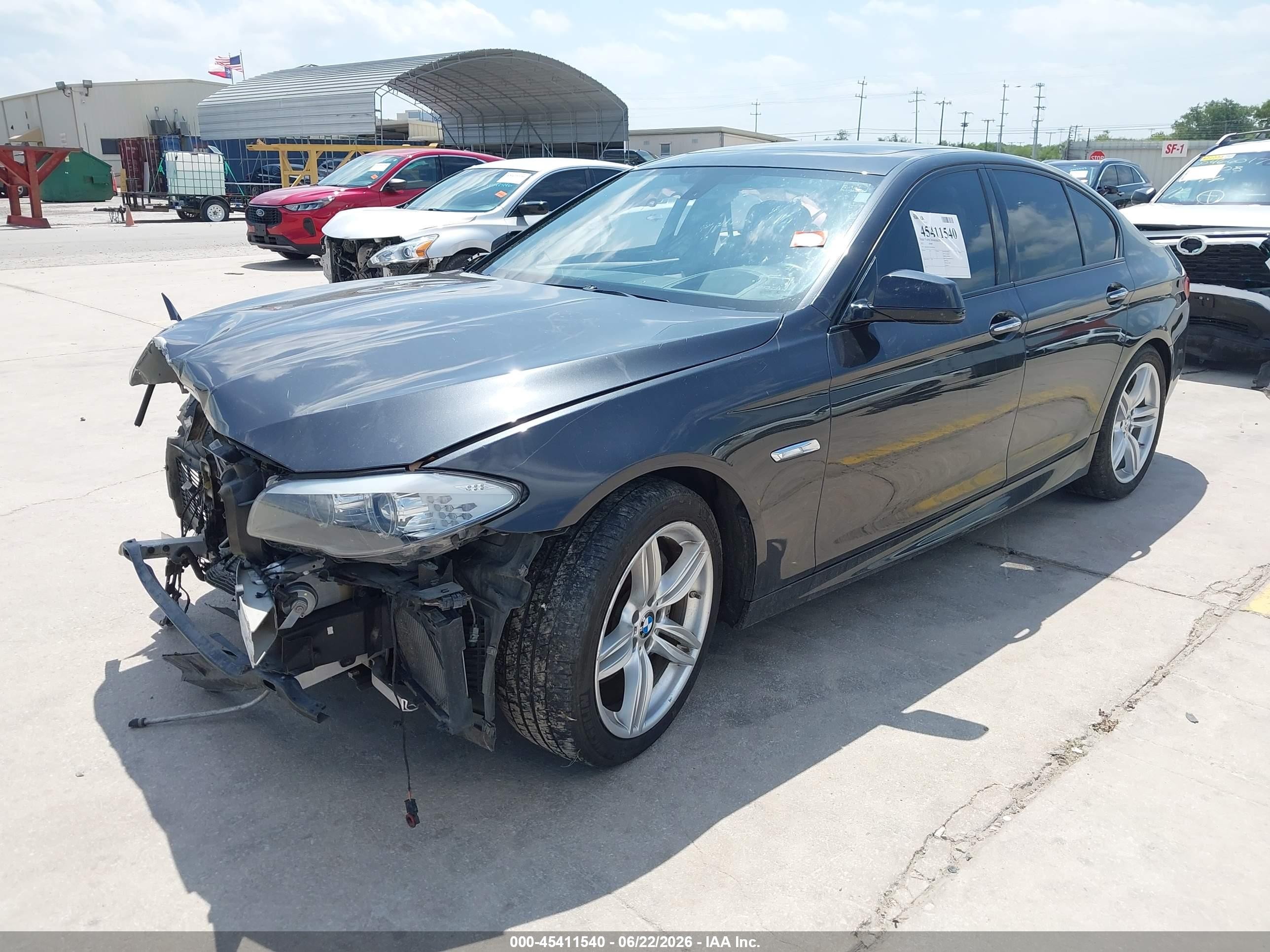 2013 Bmw 535i   Black vin: WBAFR7C50DC829541