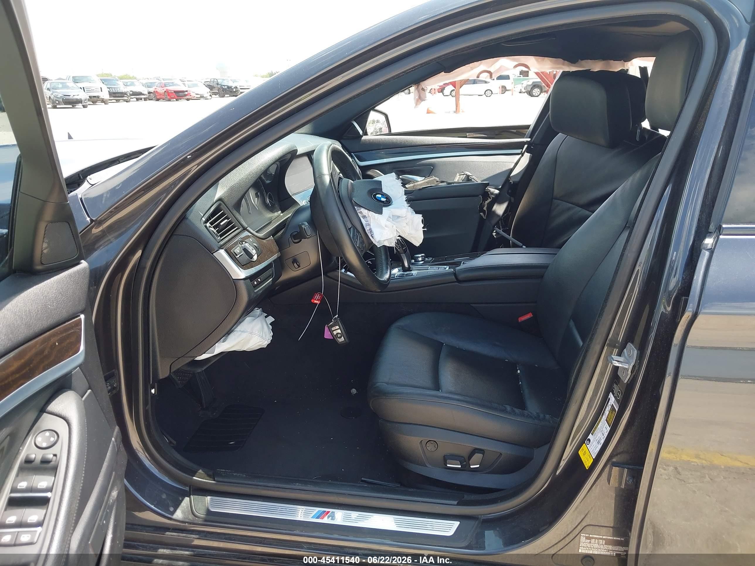 2013 Bmw 535i   Black vin: WBAFR7C50DC829541