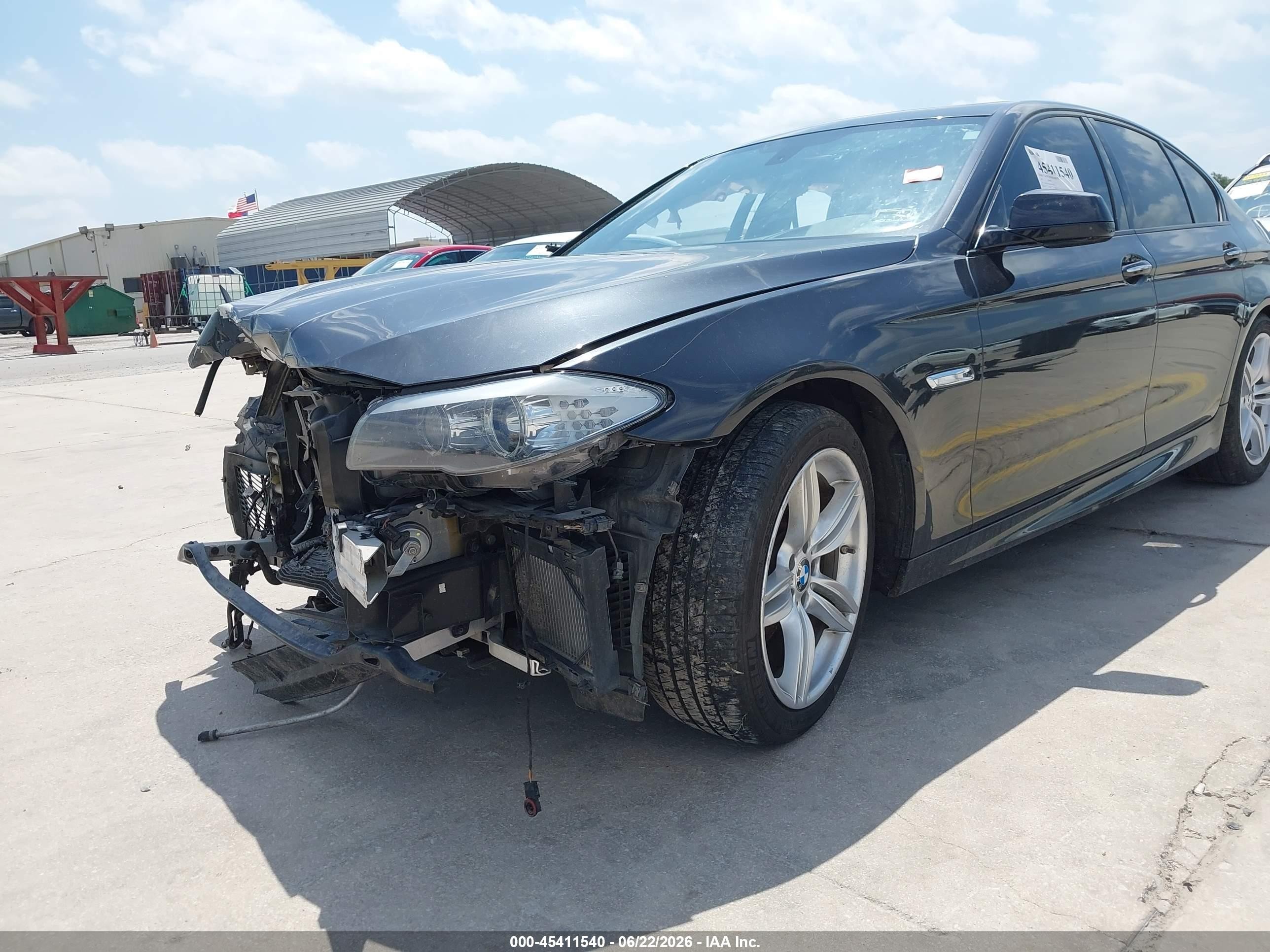 2013 Bmw 535i   Black vin: WBAFR7C50DC829541