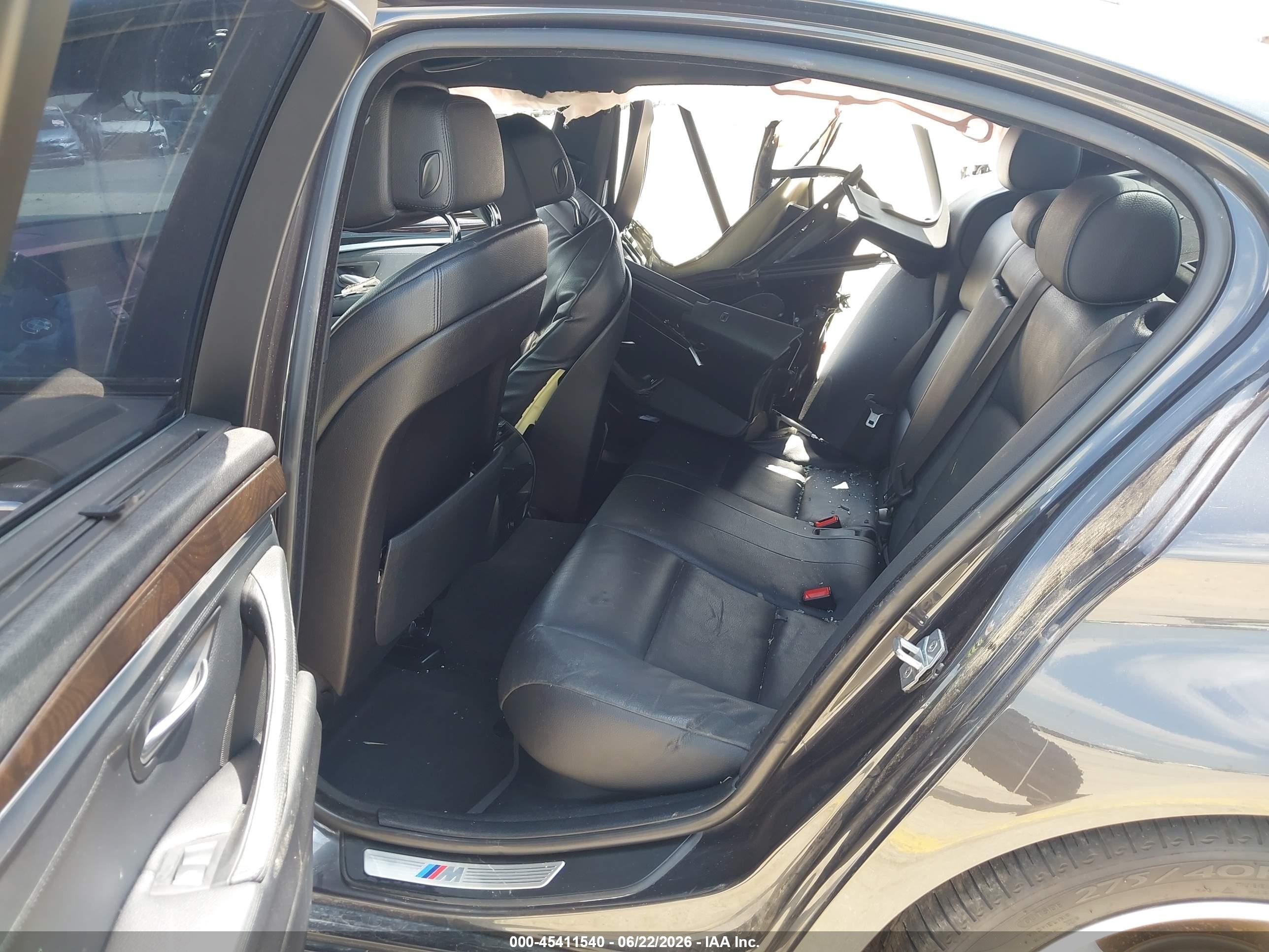 2013 Bmw 535i   Black vin: WBAFR7C50DC829541