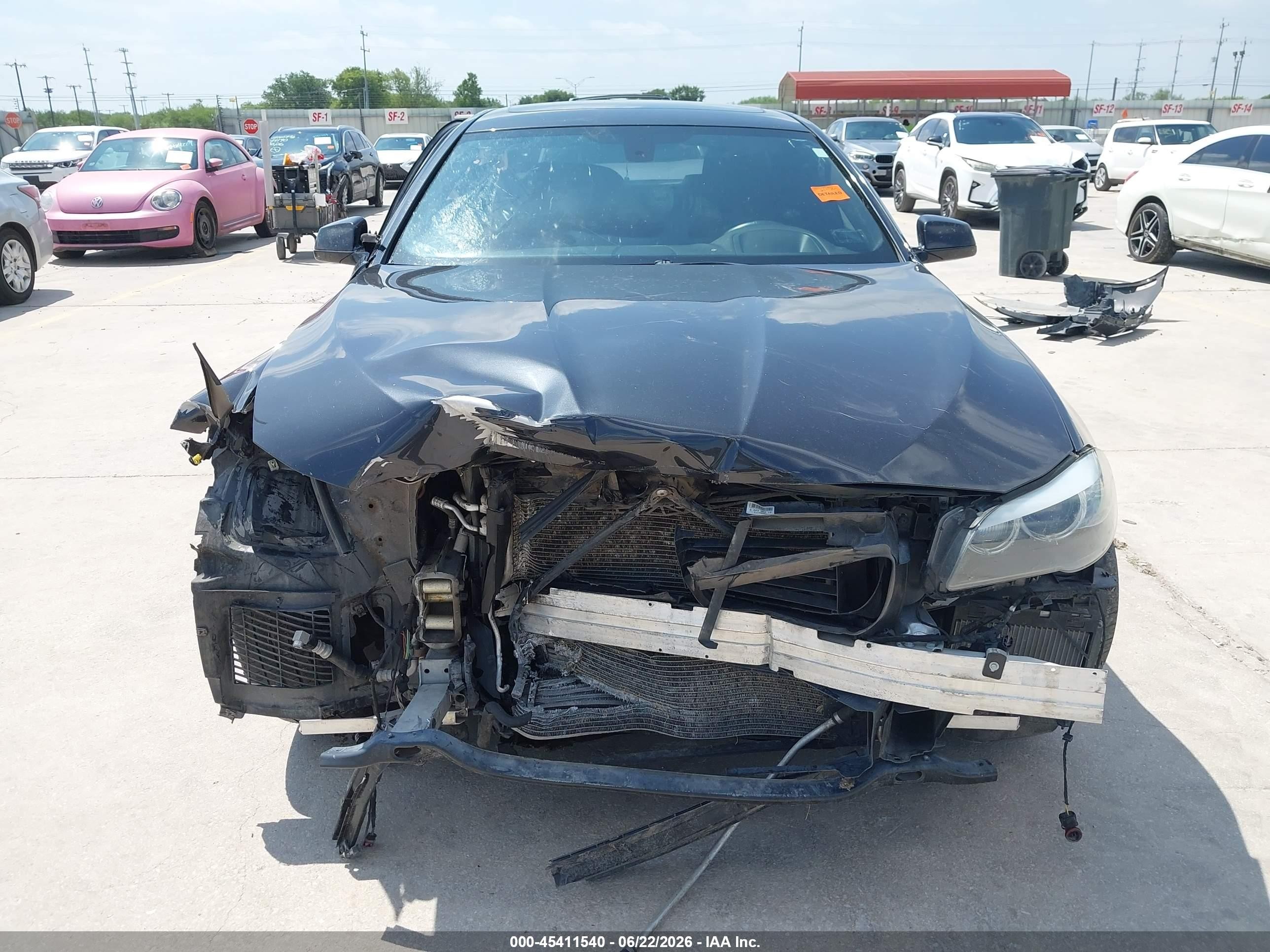 2013 Bmw 535i   Black vin: WBAFR7C50DC829541